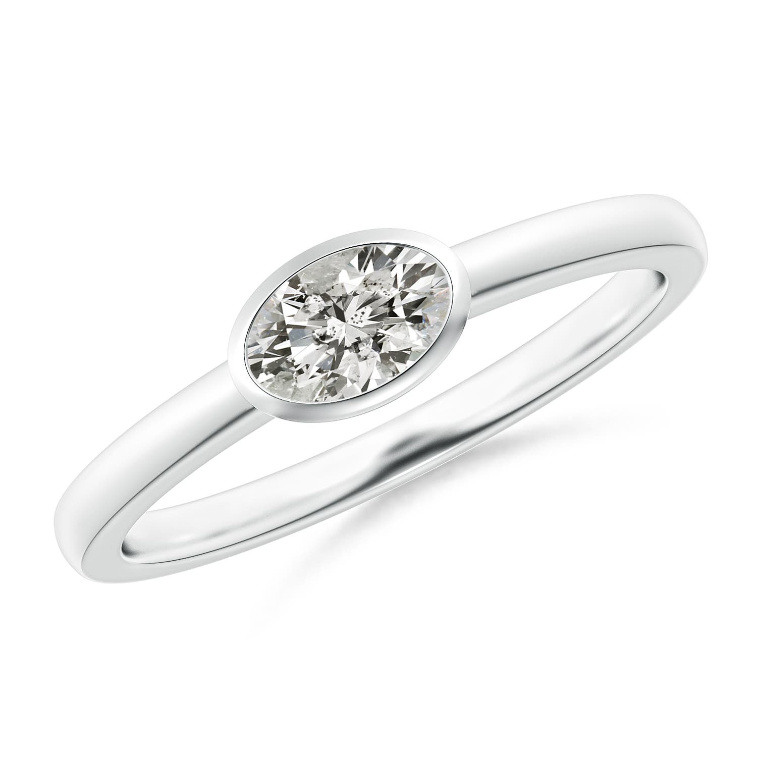 K, I3 / 0.43 CT / 14 KT White Gold