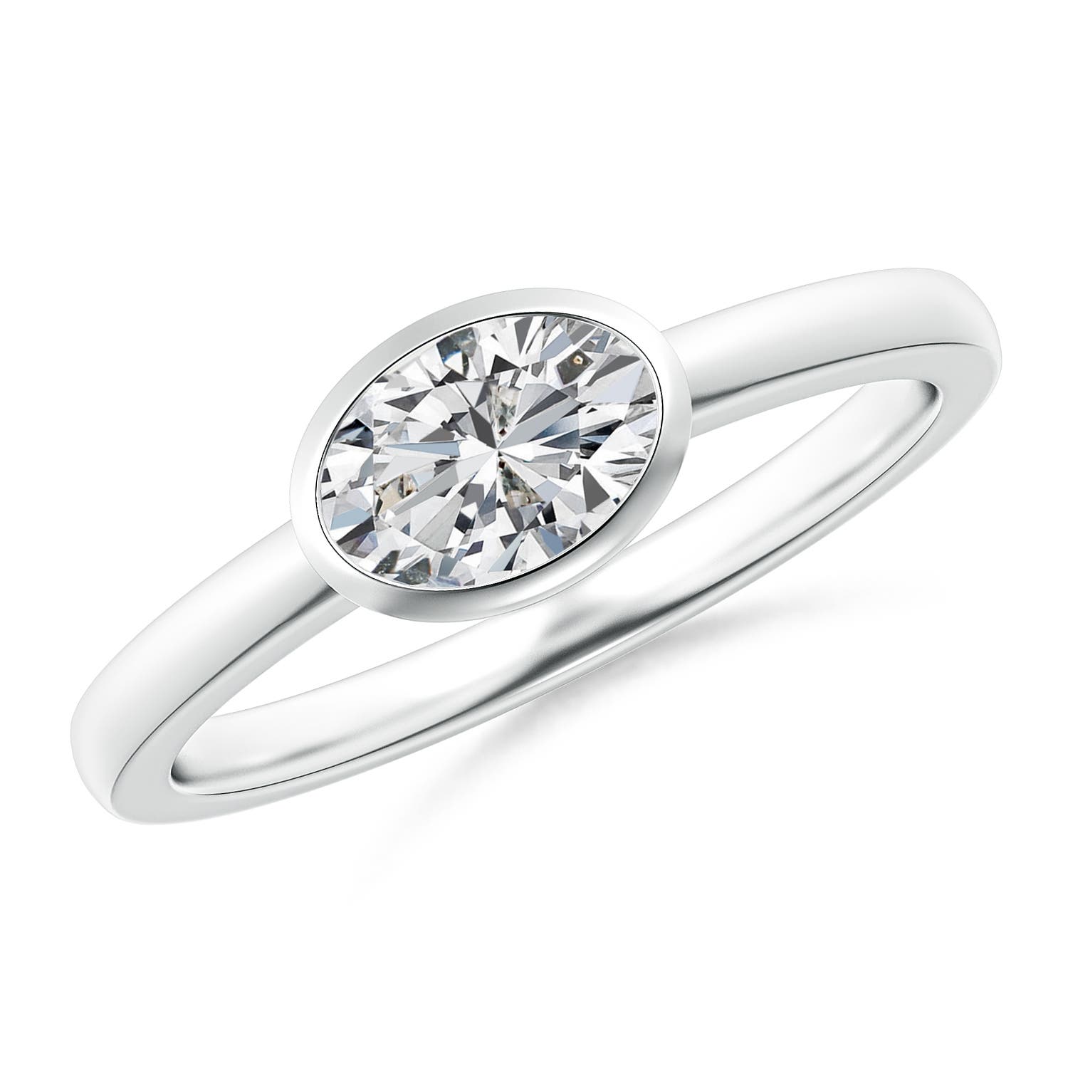 H, SI2 / 0.76 CT / 14 KT White Gold