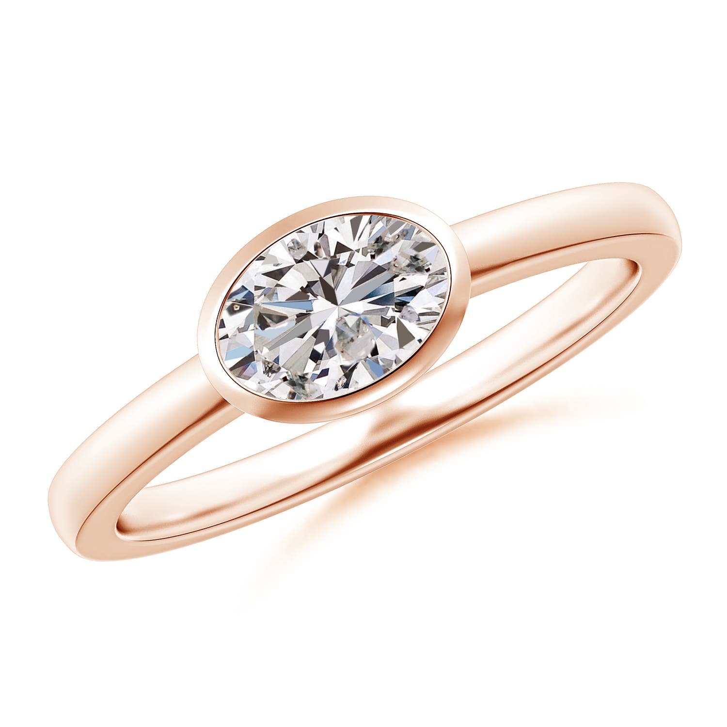 I-J, I1-I2 / 0.76 CT / 14 KT Rose Gold