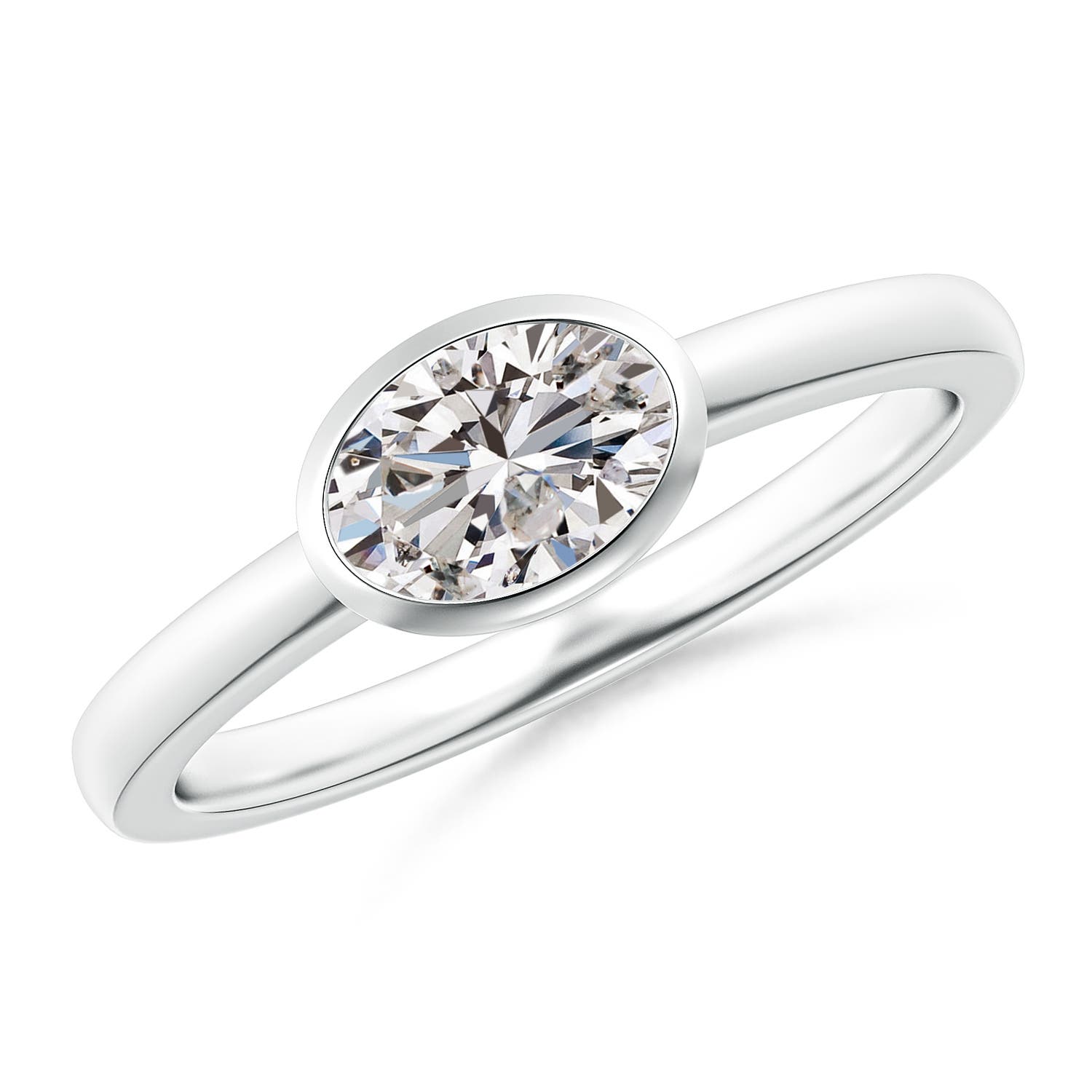 I-J, I1-I2 / 0.76 CT / 14 KT White Gold