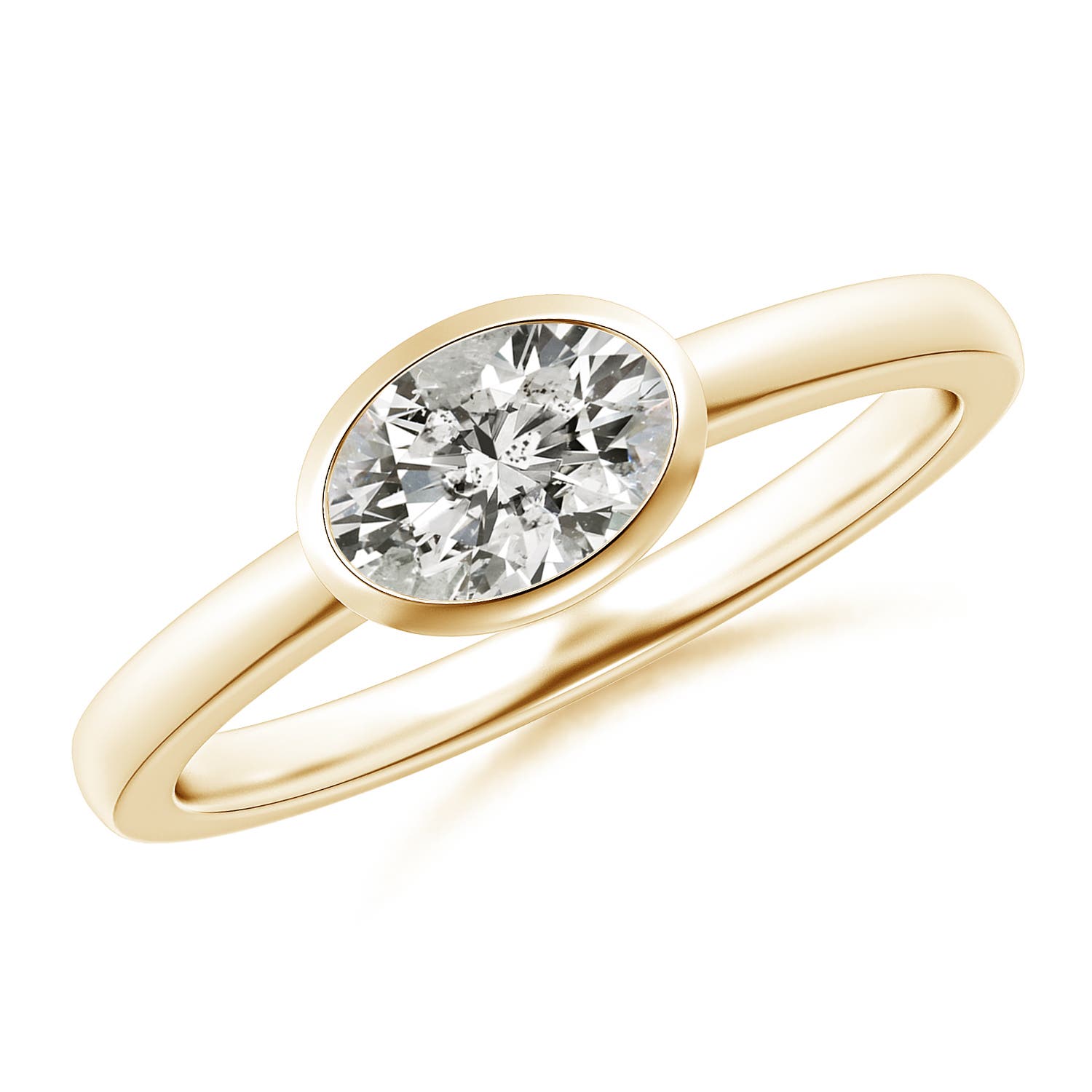 K, I3 / 0.76 CT / 14 KT Yellow Gold