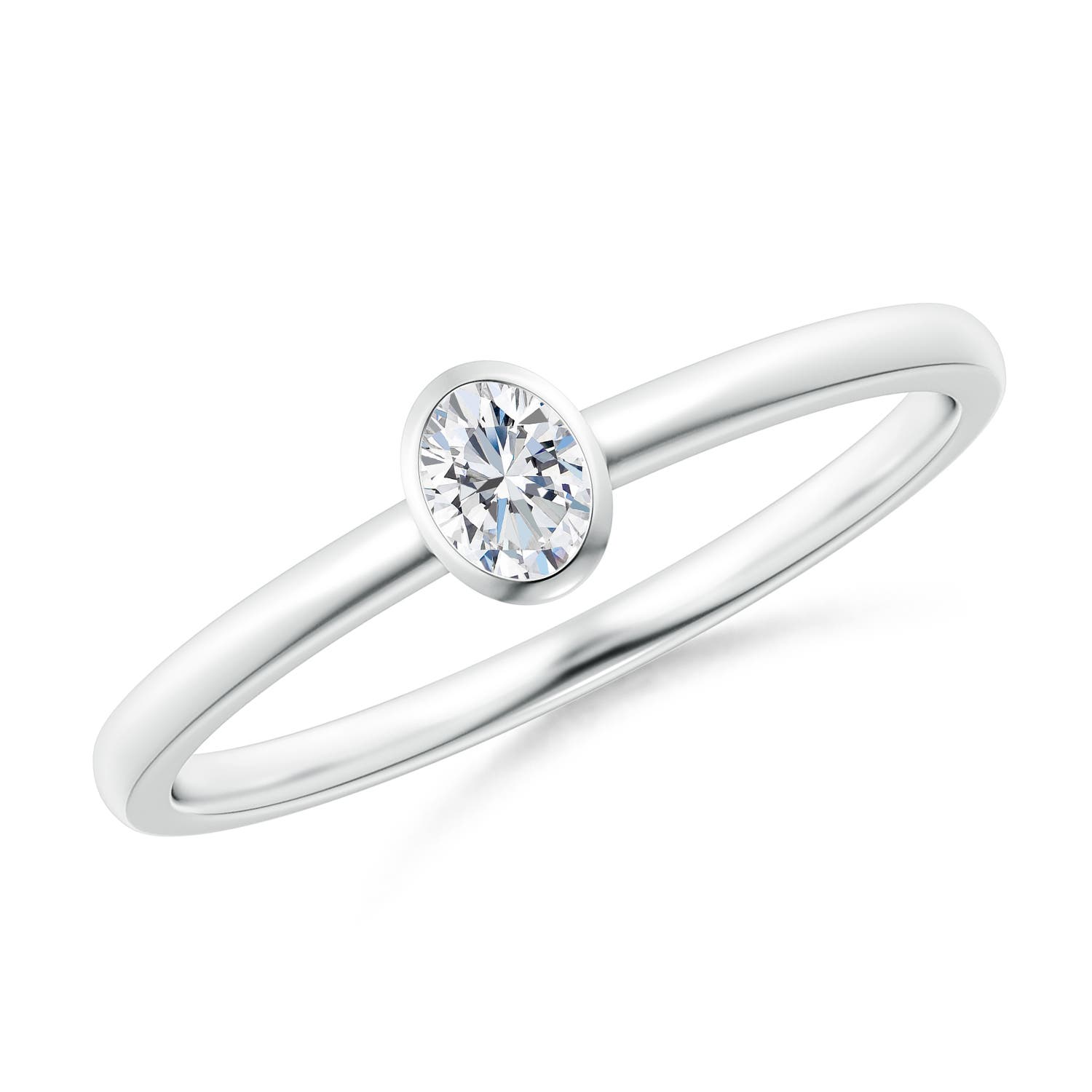 G, VS2 / 0.12 CT / 14 KT White Gold