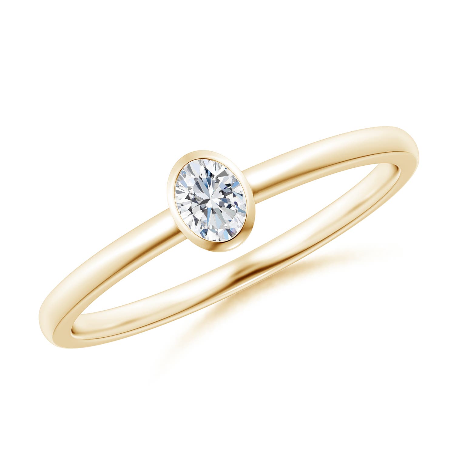 G, VS2 / 0.12 CT / 14 KT Yellow Gold