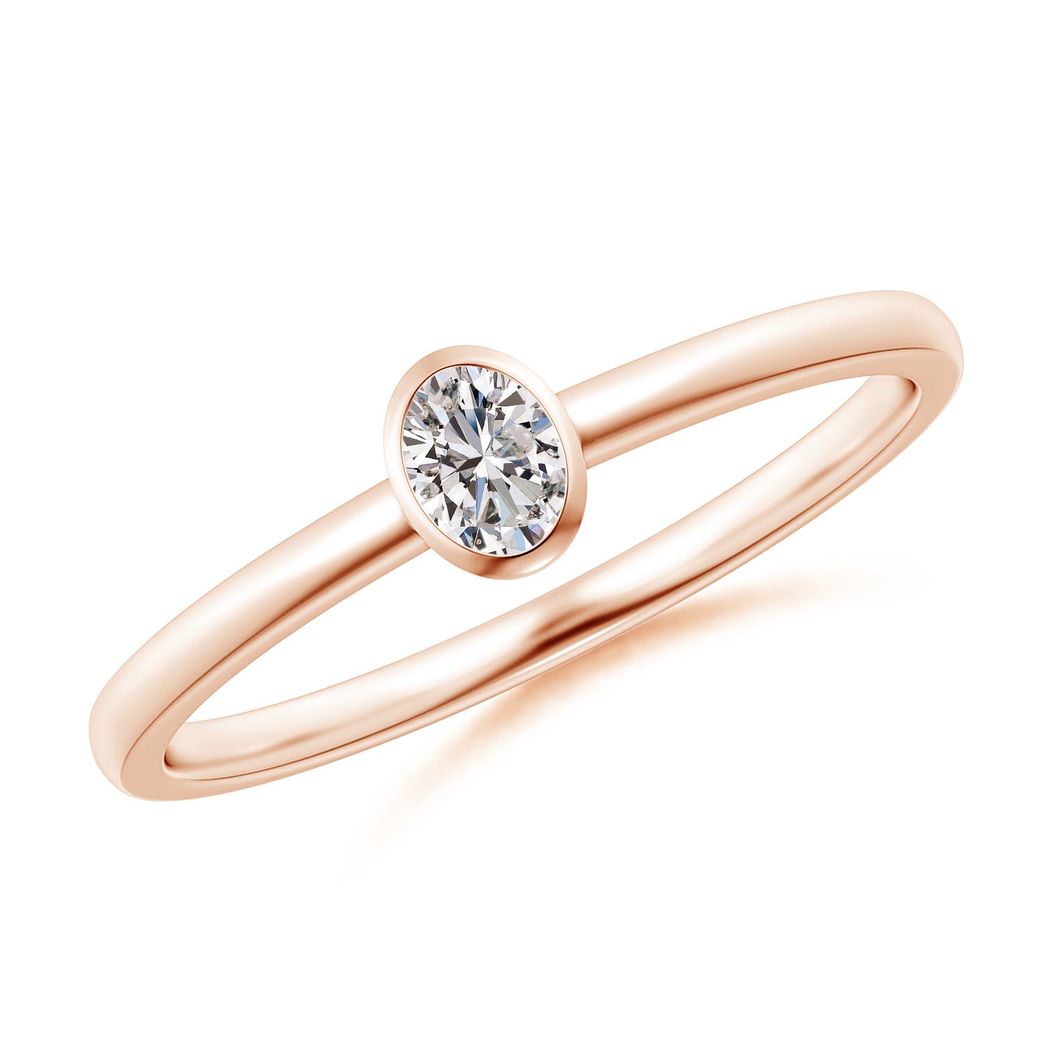 I-J, I1-I2 / 0.12 CT / 14 KT Rose Gold