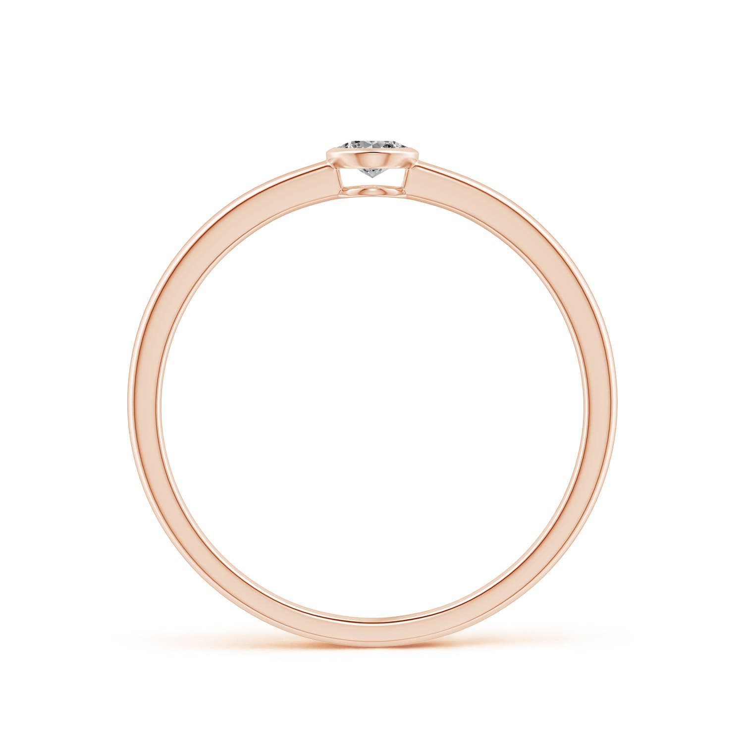 K, I3 / 0.12 CT / 14 KT Rose Gold