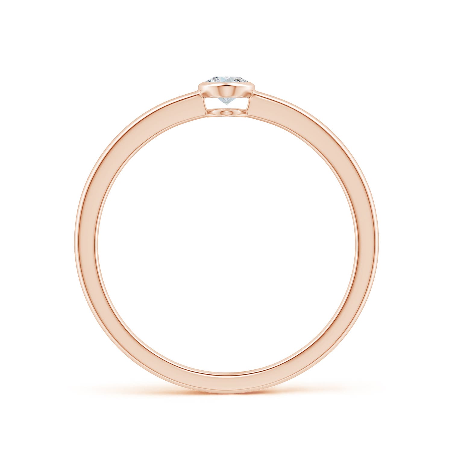 G, VS2 / 0.21 CT / 14 KT Rose Gold