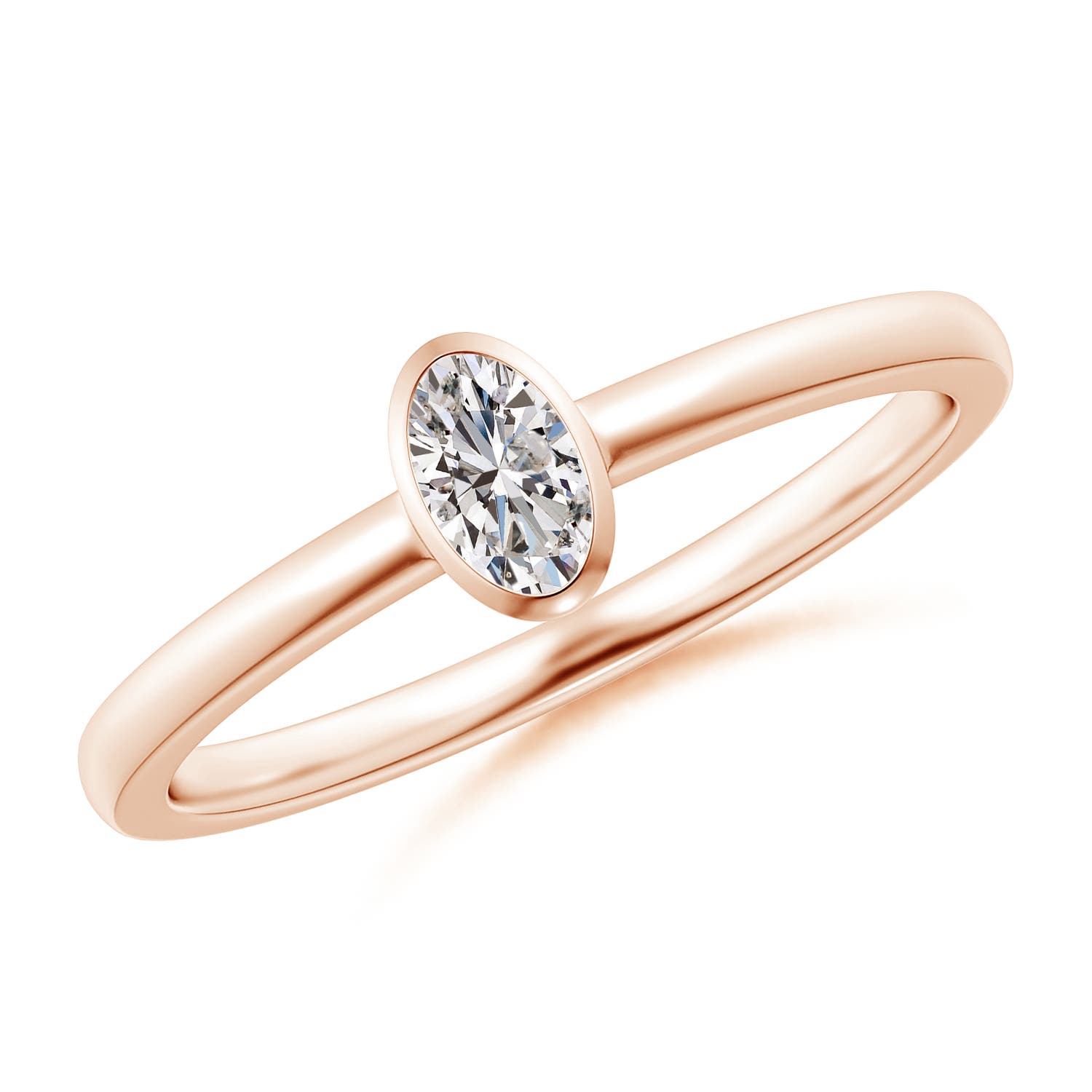 I-J, I1-I2 / 0.21 CT / 14 KT Rose Gold