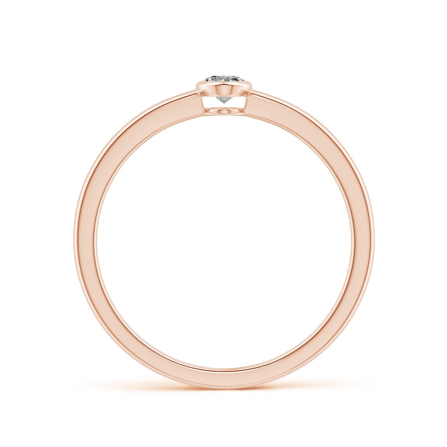 K, I3 / 0.21 CT / 14 KT Rose Gold