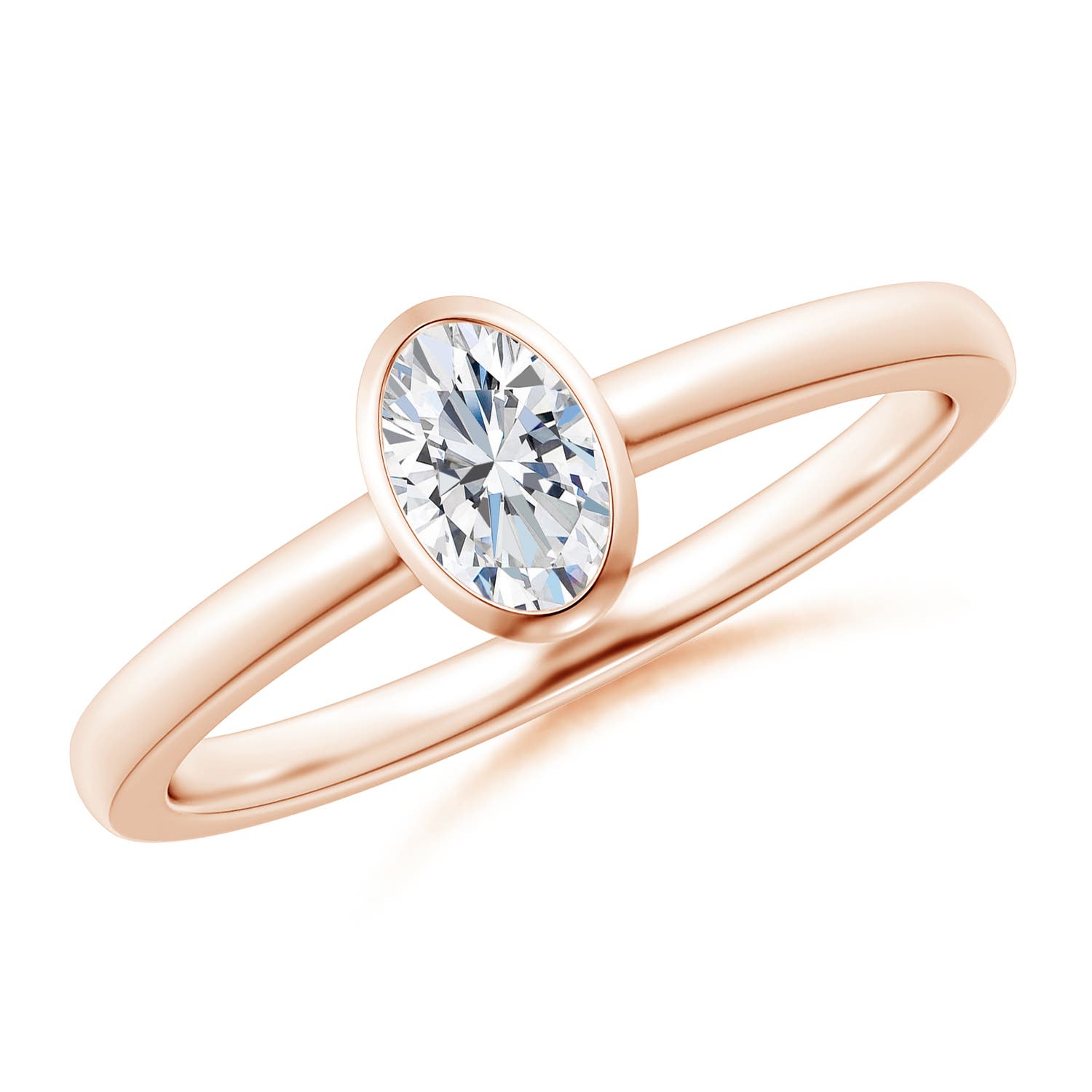 G, VS2 / 0.43 CT / 14 KT Rose Gold