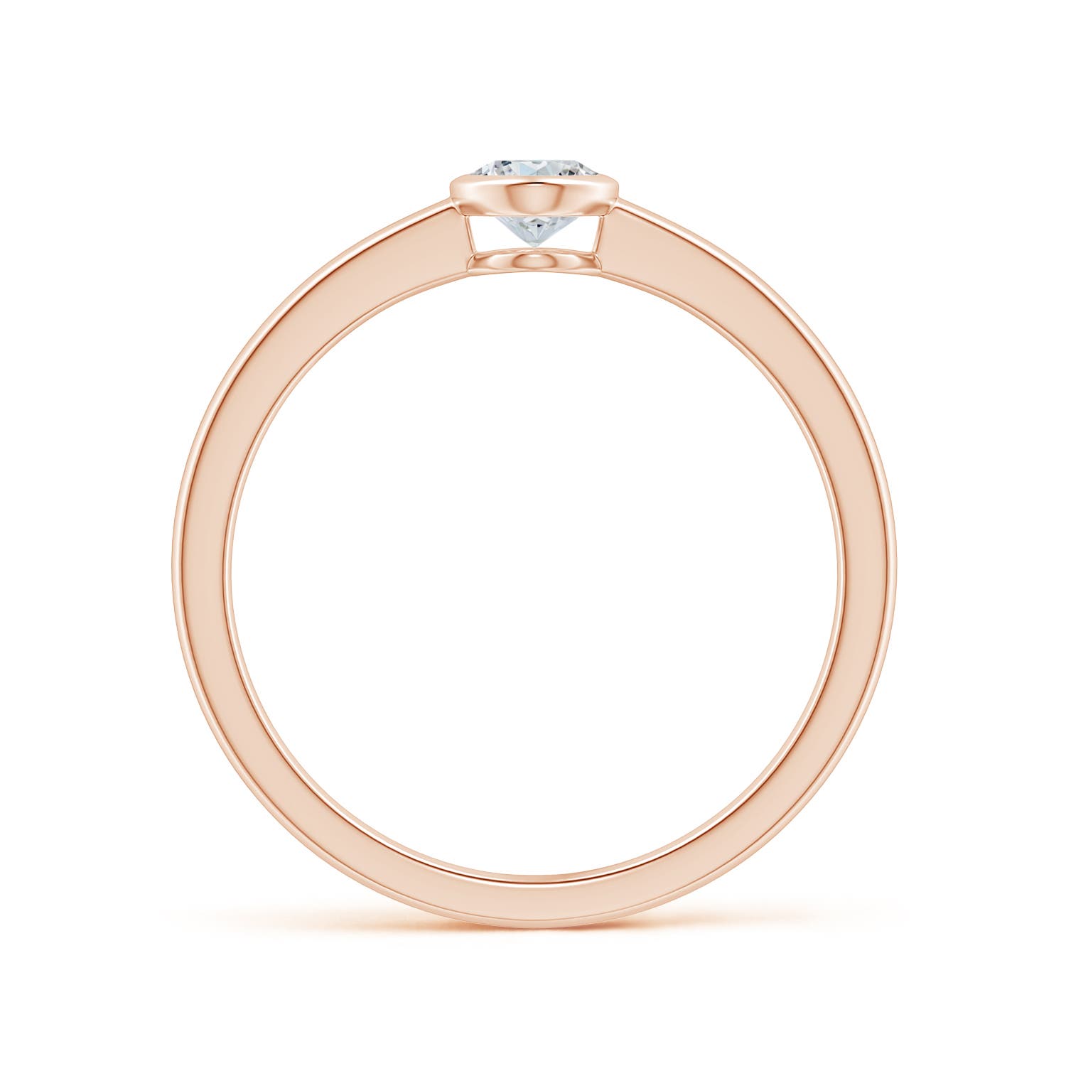 G, VS2 / 0.43 CT / 14 KT Rose Gold