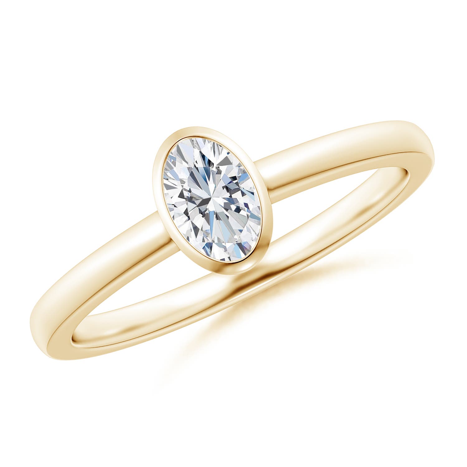 G, VS2 / 0.43 CT / 14 KT Yellow Gold