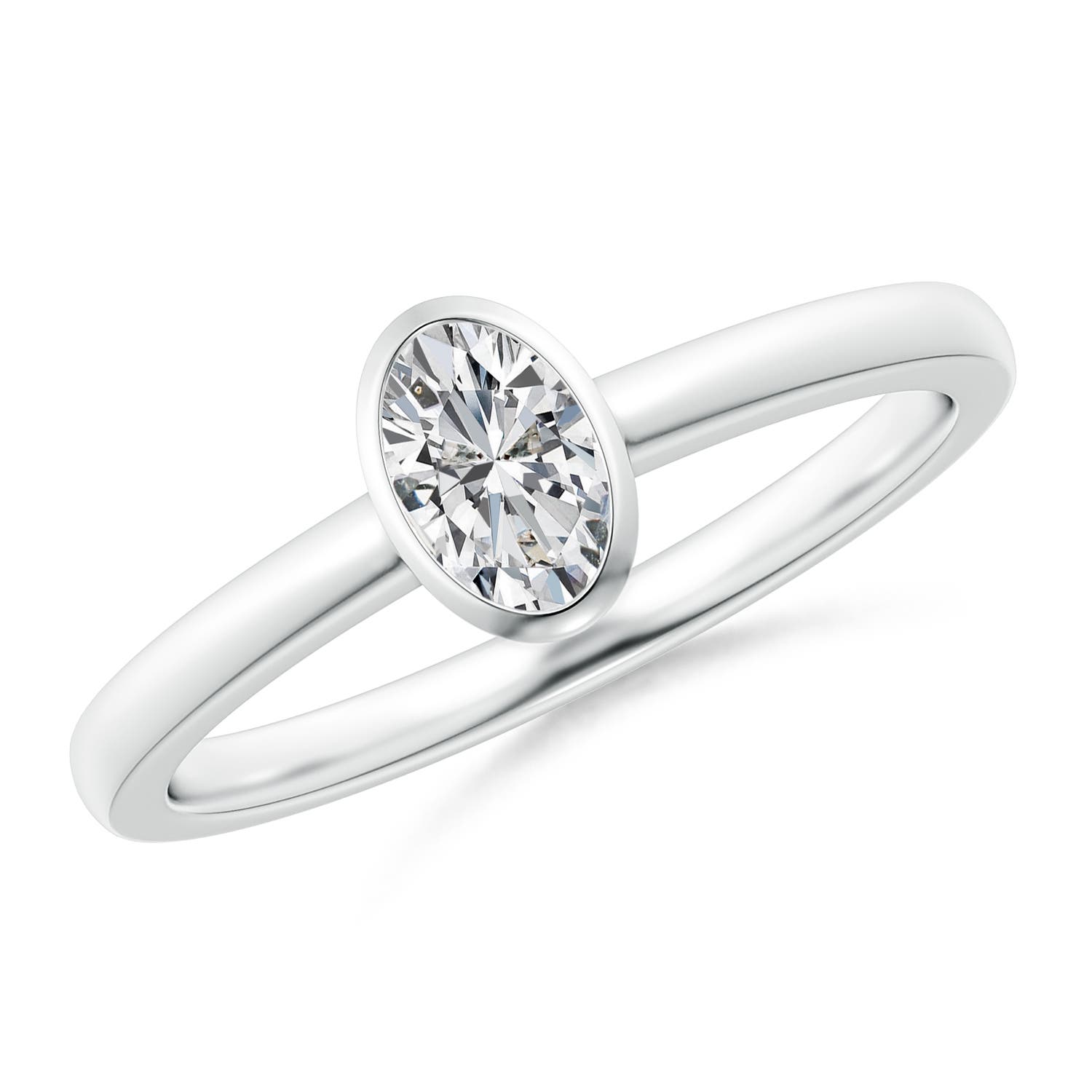 H, SI2 / 0.43 CT / 14 KT White Gold