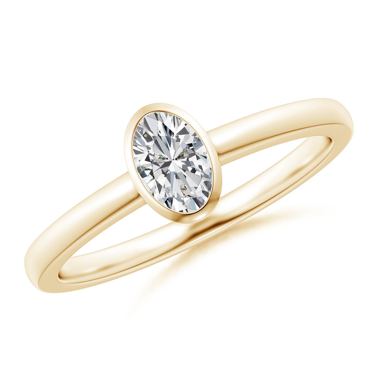 H, SI2 / 0.43 CT / 14 KT Yellow Gold