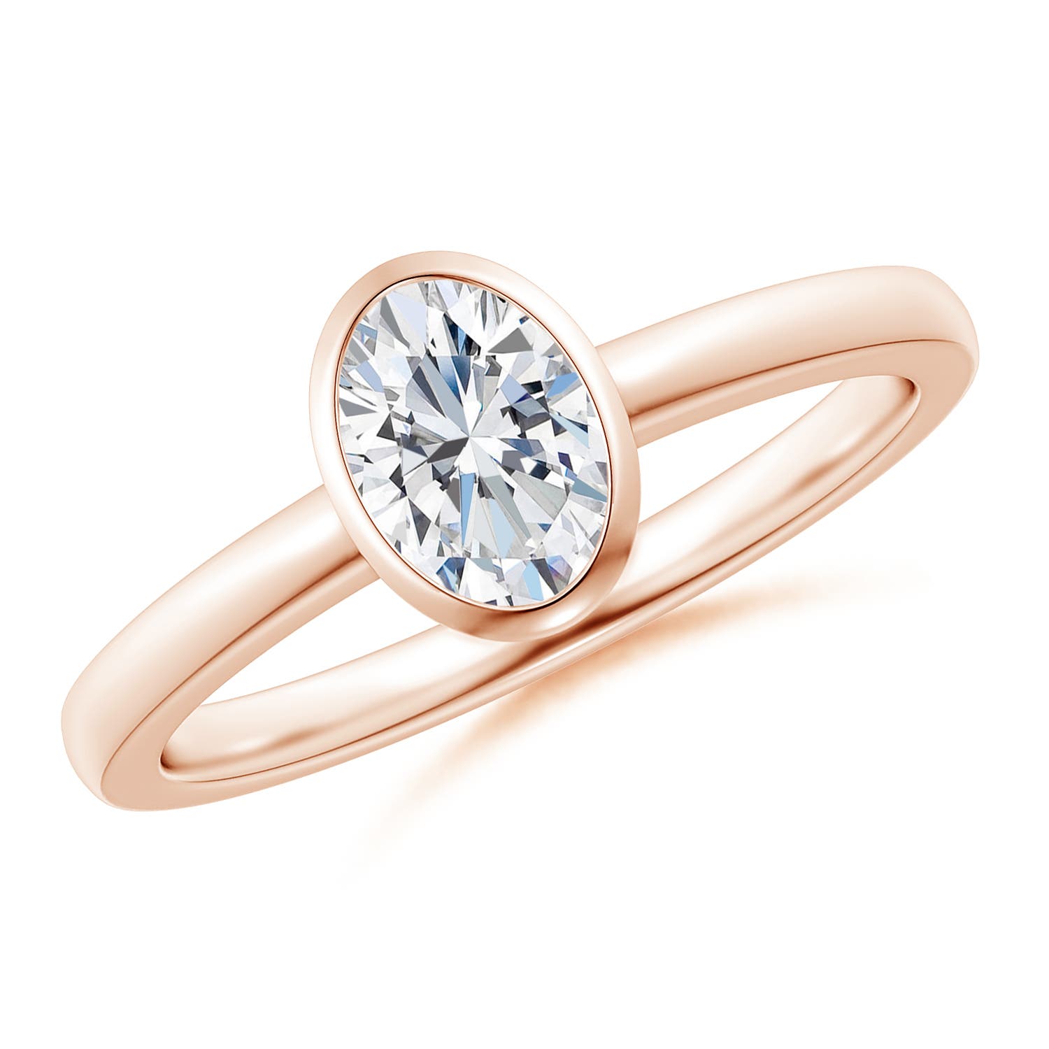 G, VS2 / 0.76 CT / 14 KT Rose Gold