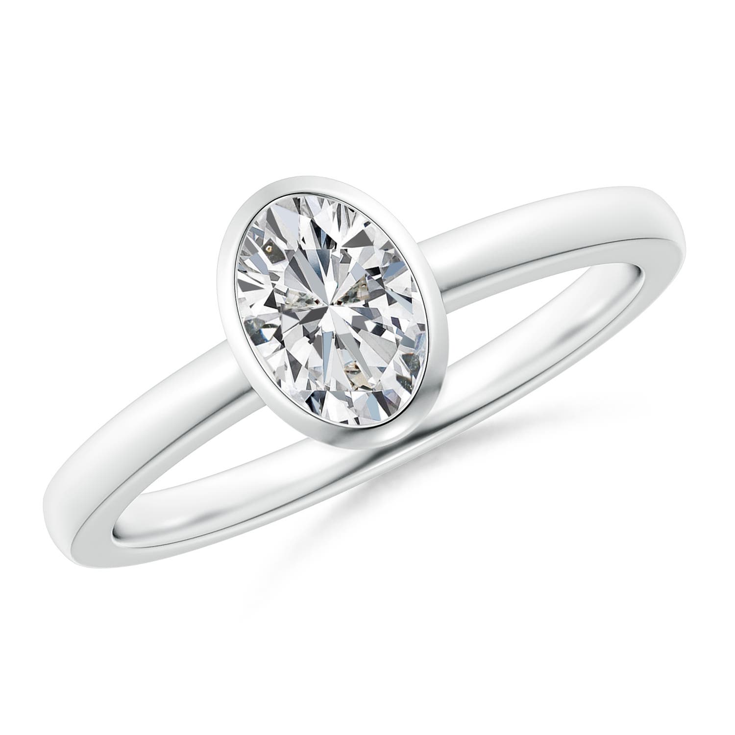 H, SI2 / 0.76 CT / 14 KT White Gold