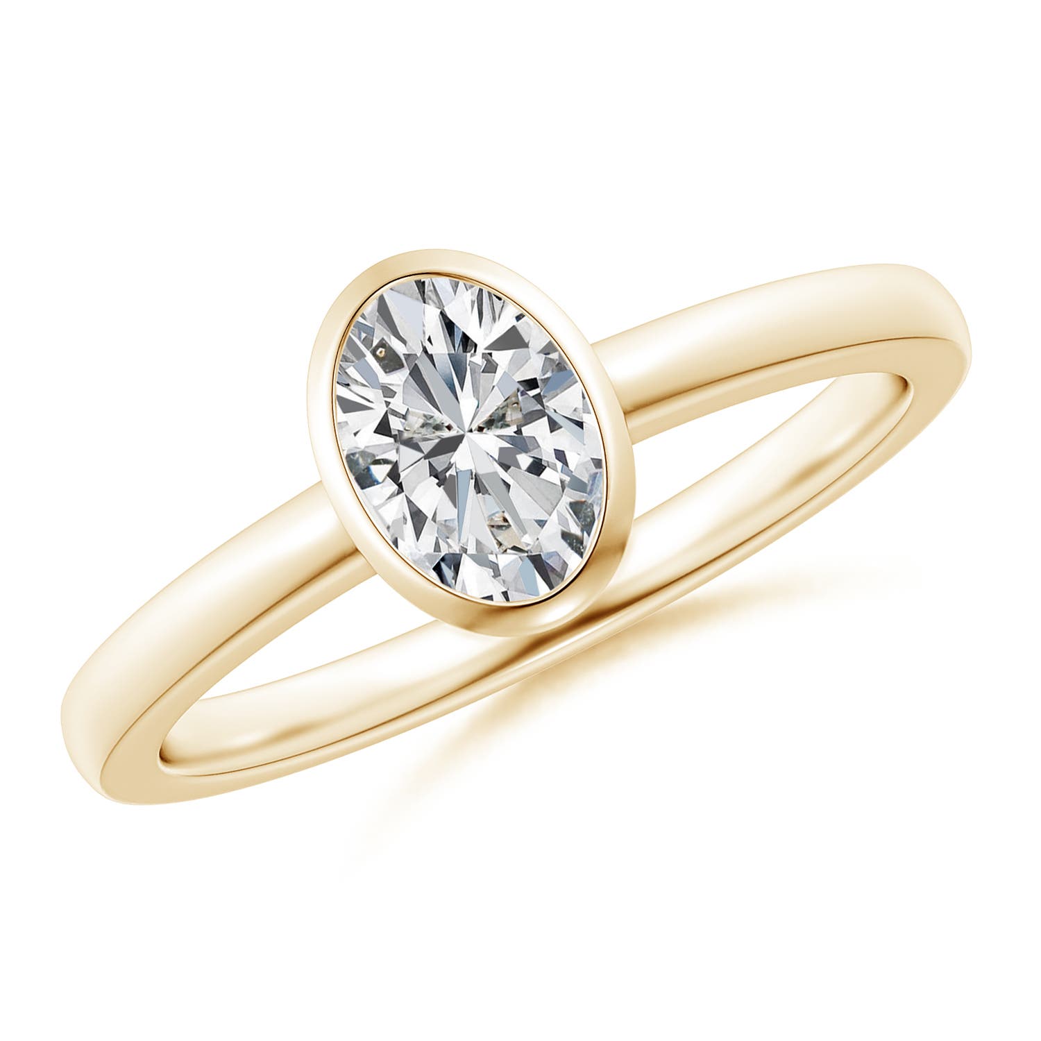 H, SI2 / 0.76 CT / 14 KT Yellow Gold