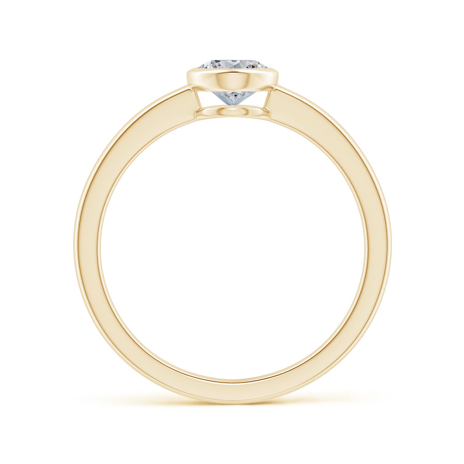 H, SI2 / 0.76 CT / 14 KT Yellow Gold