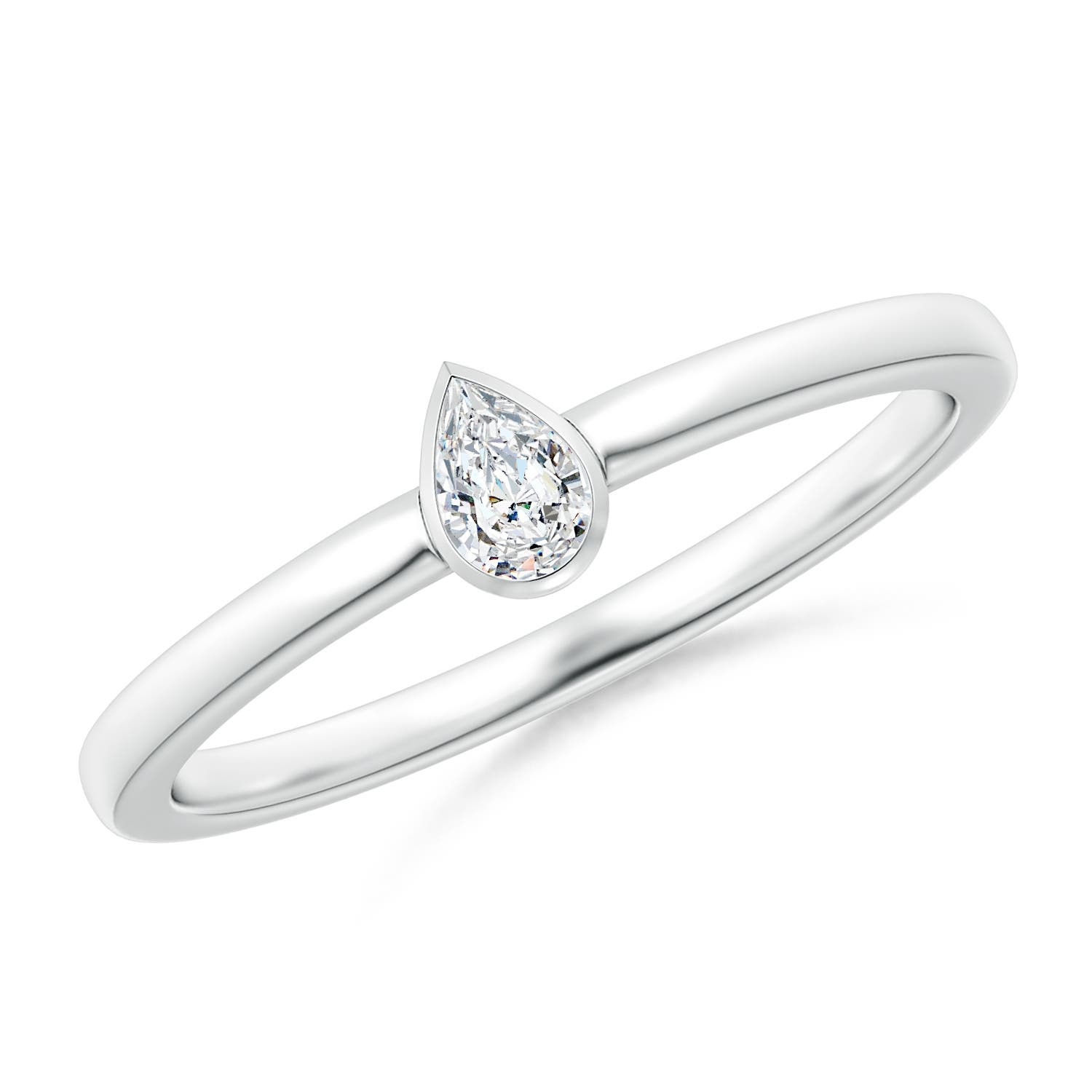 G, VS2 / 0.12 CT / 14 KT White Gold