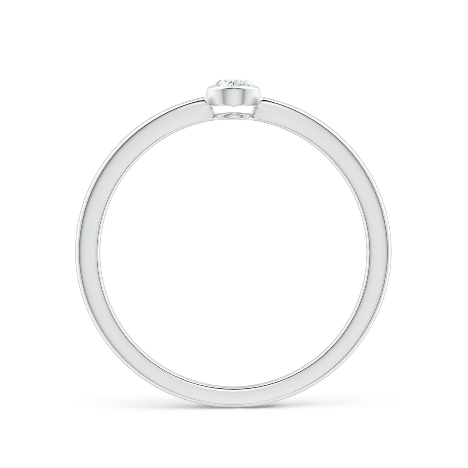 G, VS2 / 0.12 CT / 14 KT White Gold