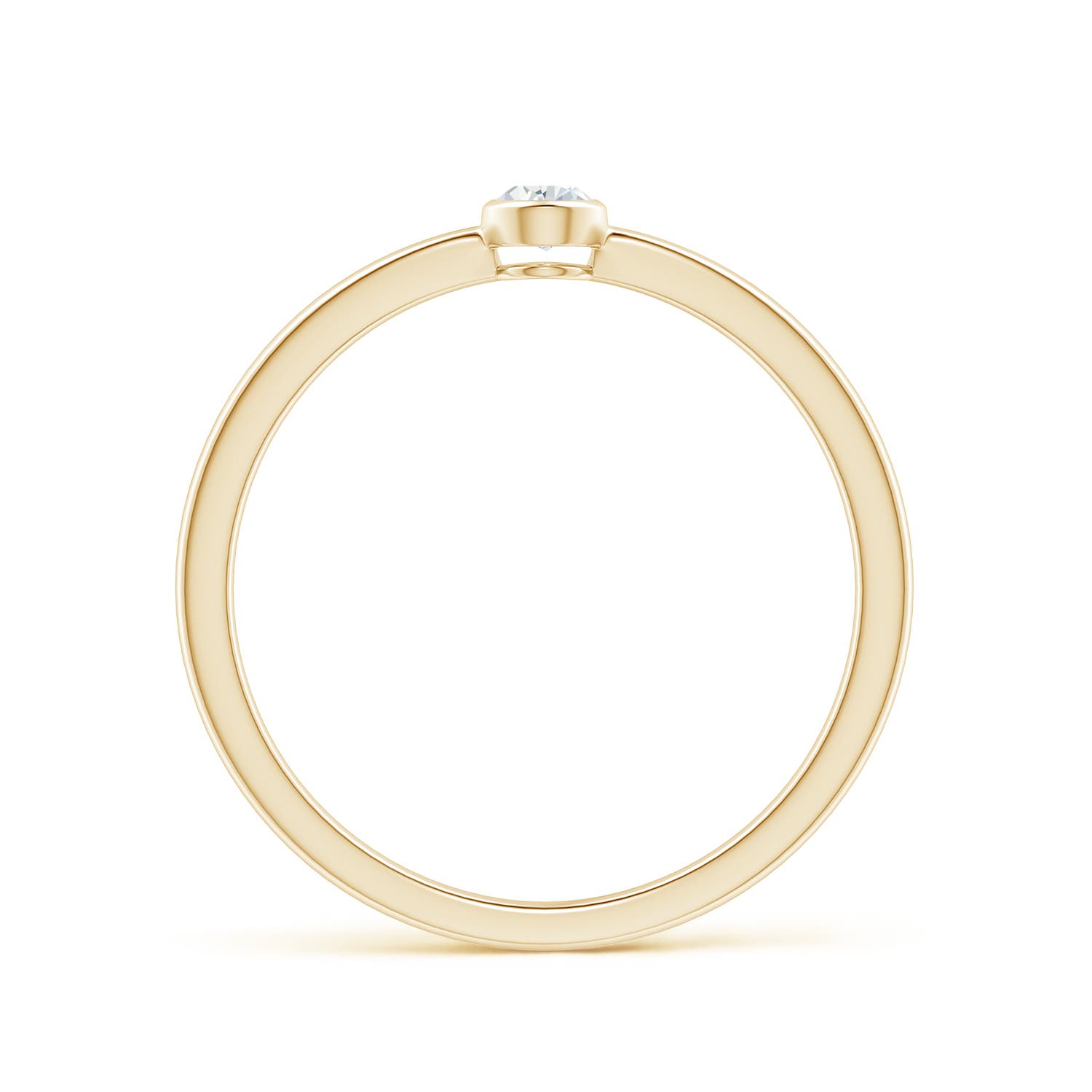 G, VS2 / 0.12 CT / 14 KT Yellow Gold