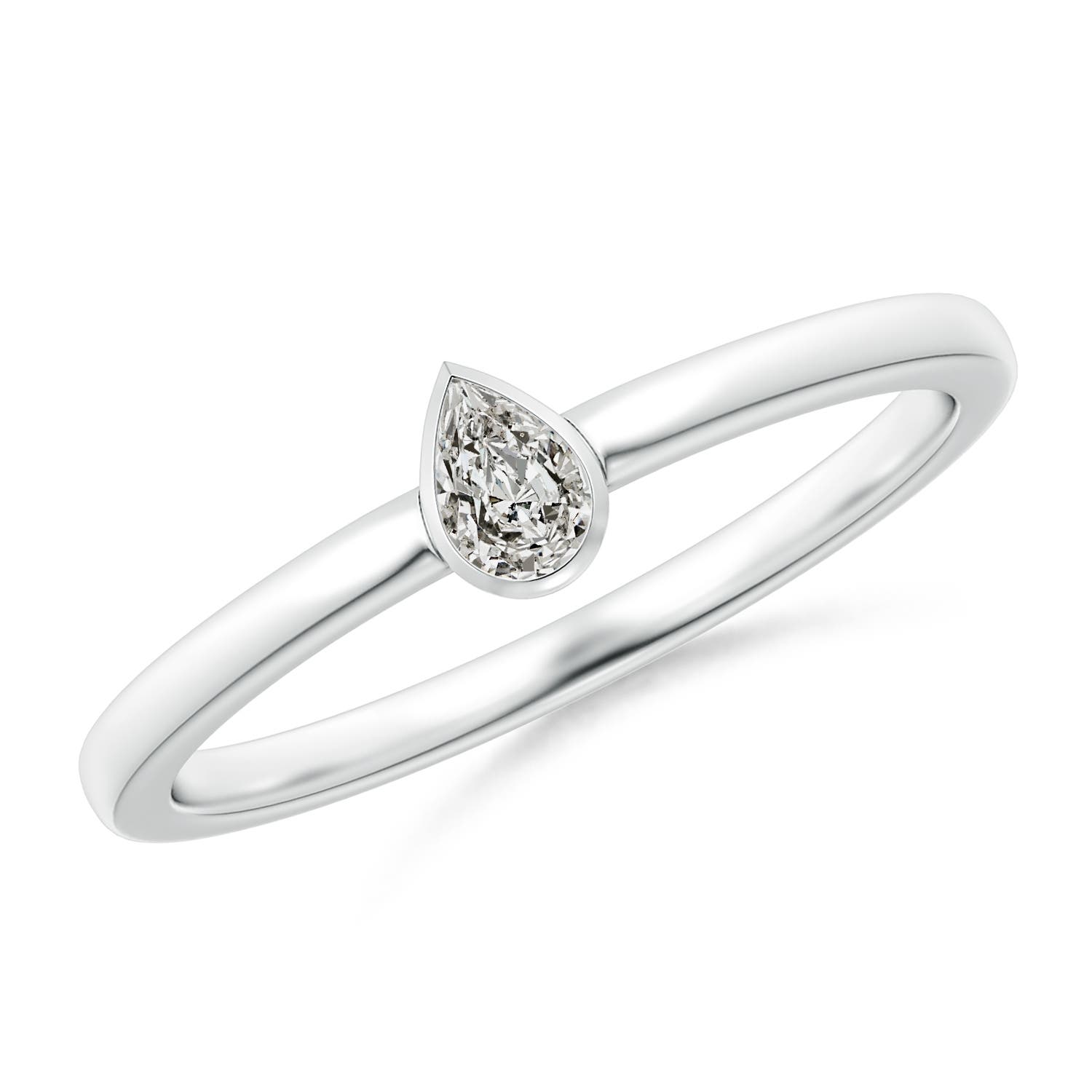 K, I3 / 0.12 CT / 14 KT White Gold