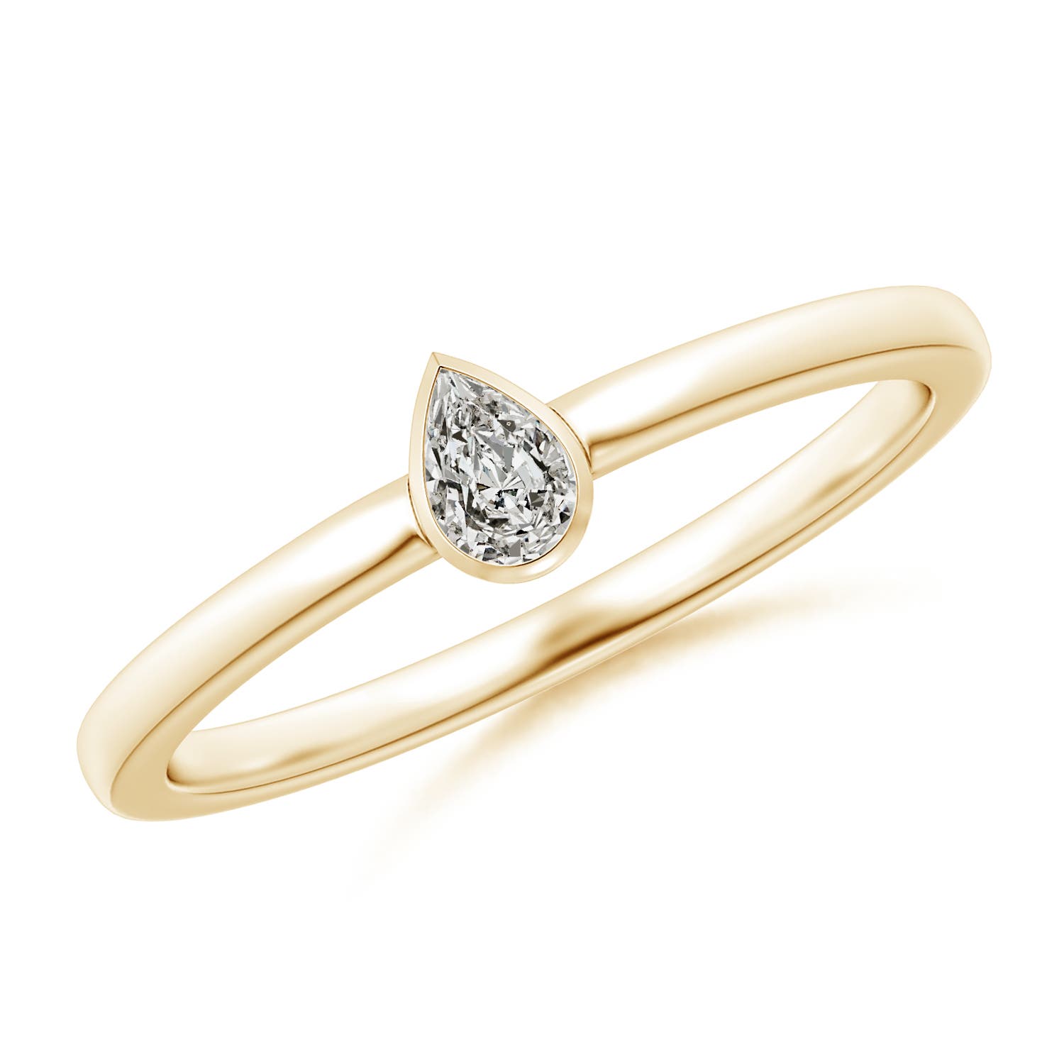 K, I3 / 0.12 CT / 14 KT Yellow Gold