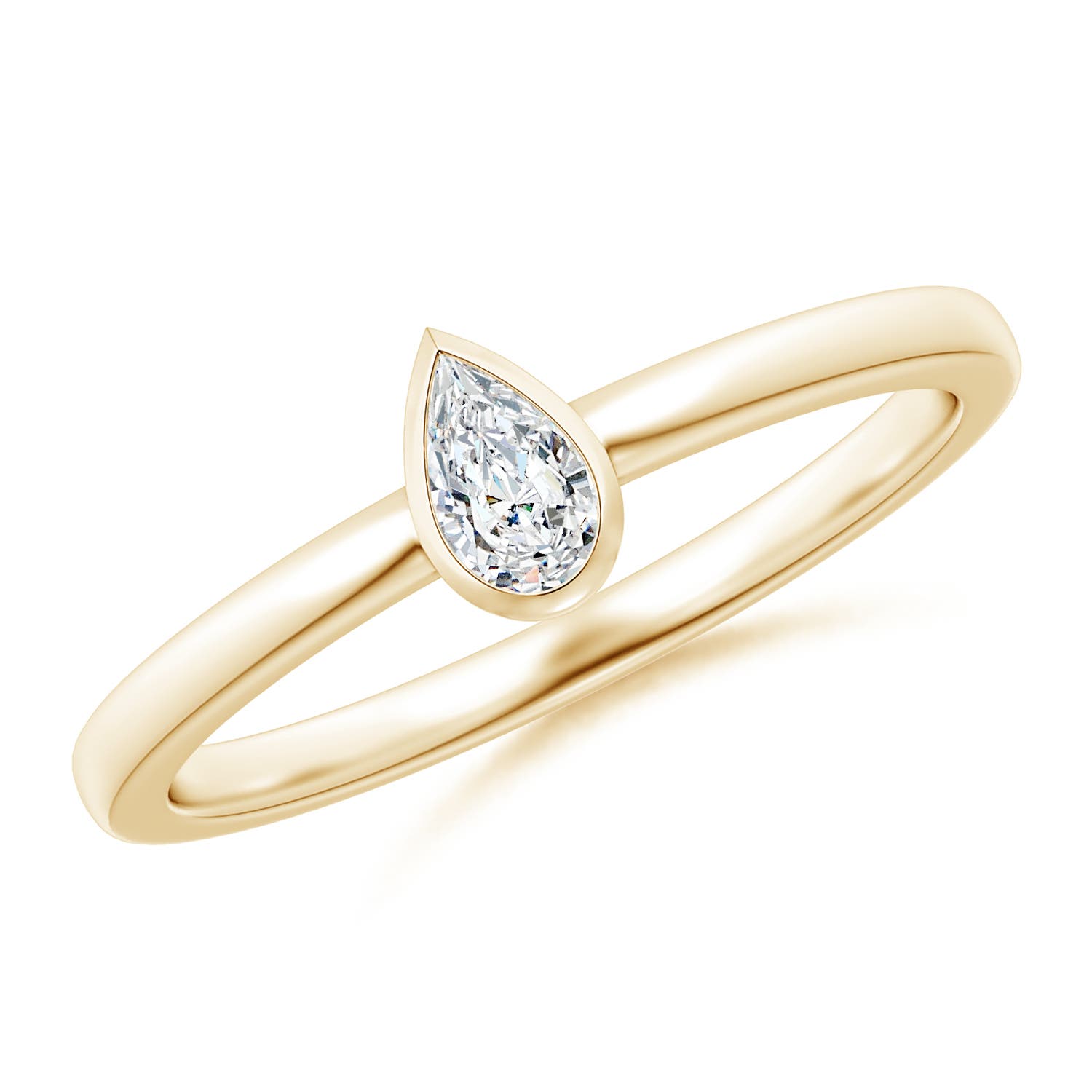 G, VS2 / 0.2 CT / 14 KT Yellow Gold