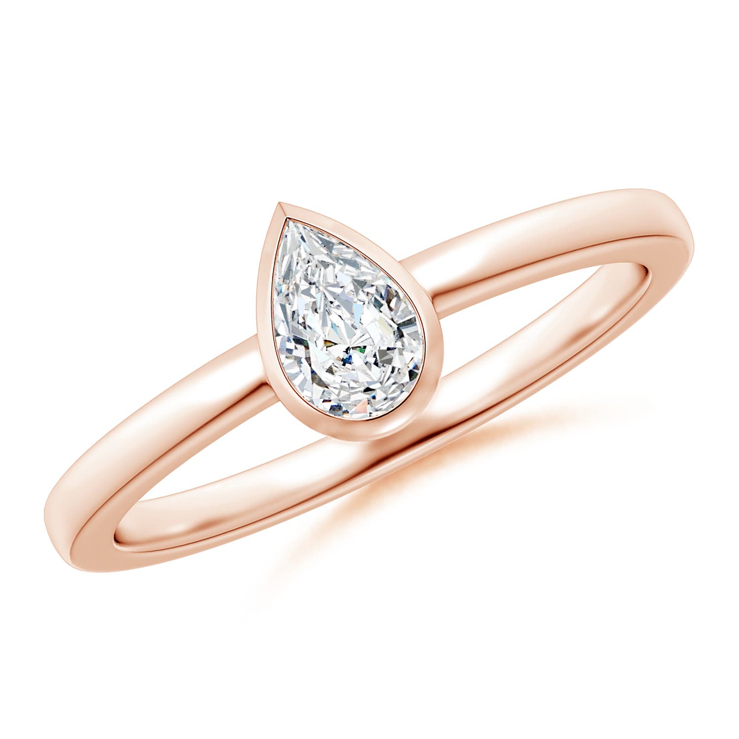 G, VS2 / 0.4 CT / 14 KT Rose Gold