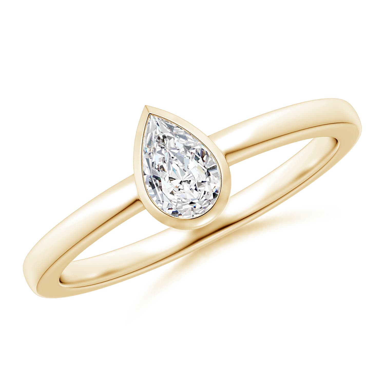 H, SI2 / 0.4 CT / 14 KT Yellow Gold