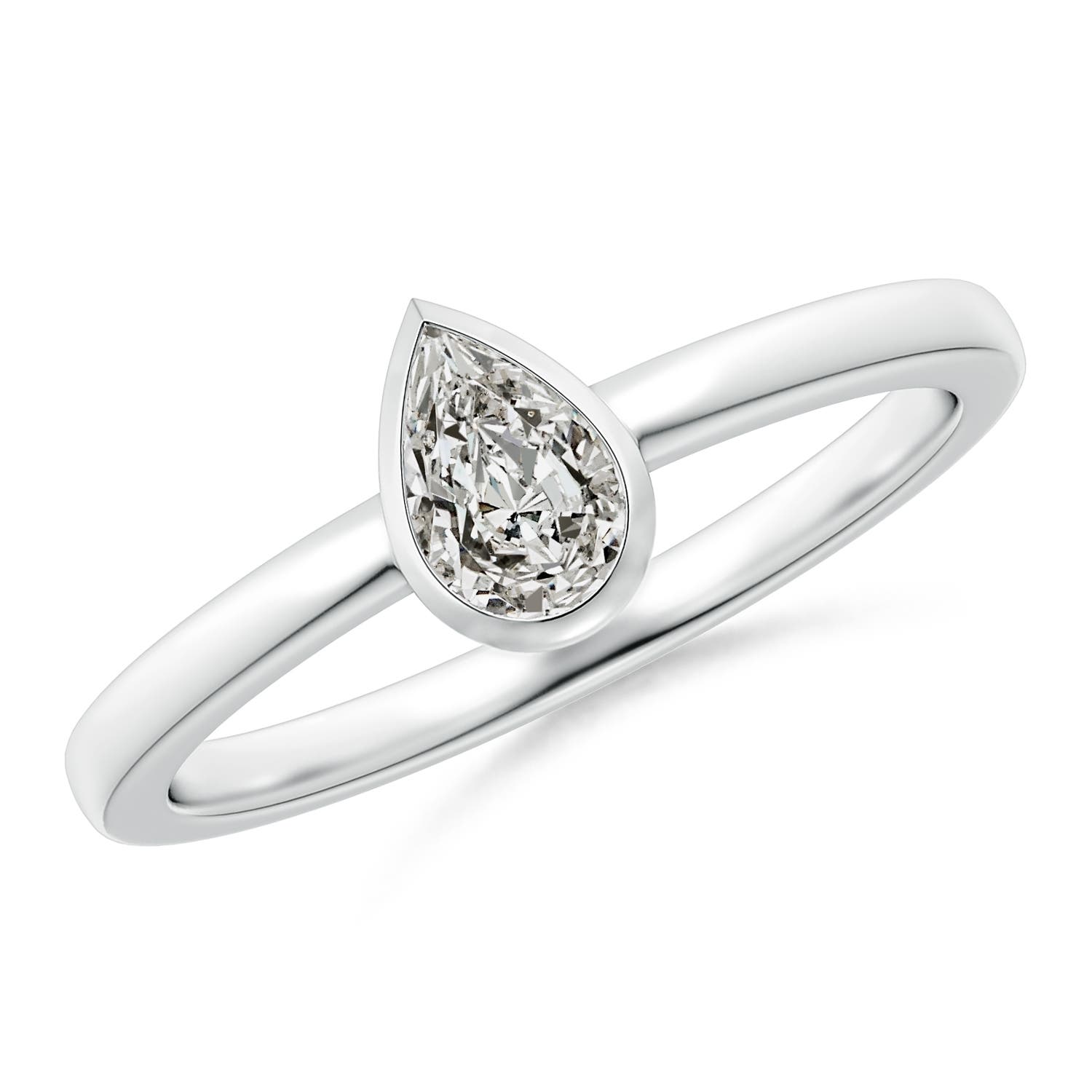 K, I3 / 0.4 CT / 14 KT White Gold