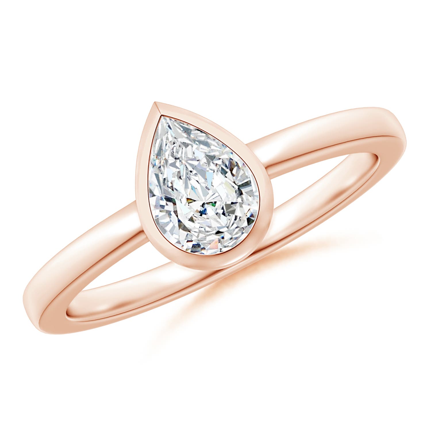 G, VS2 / 0.71 CT / 14 KT Rose Gold