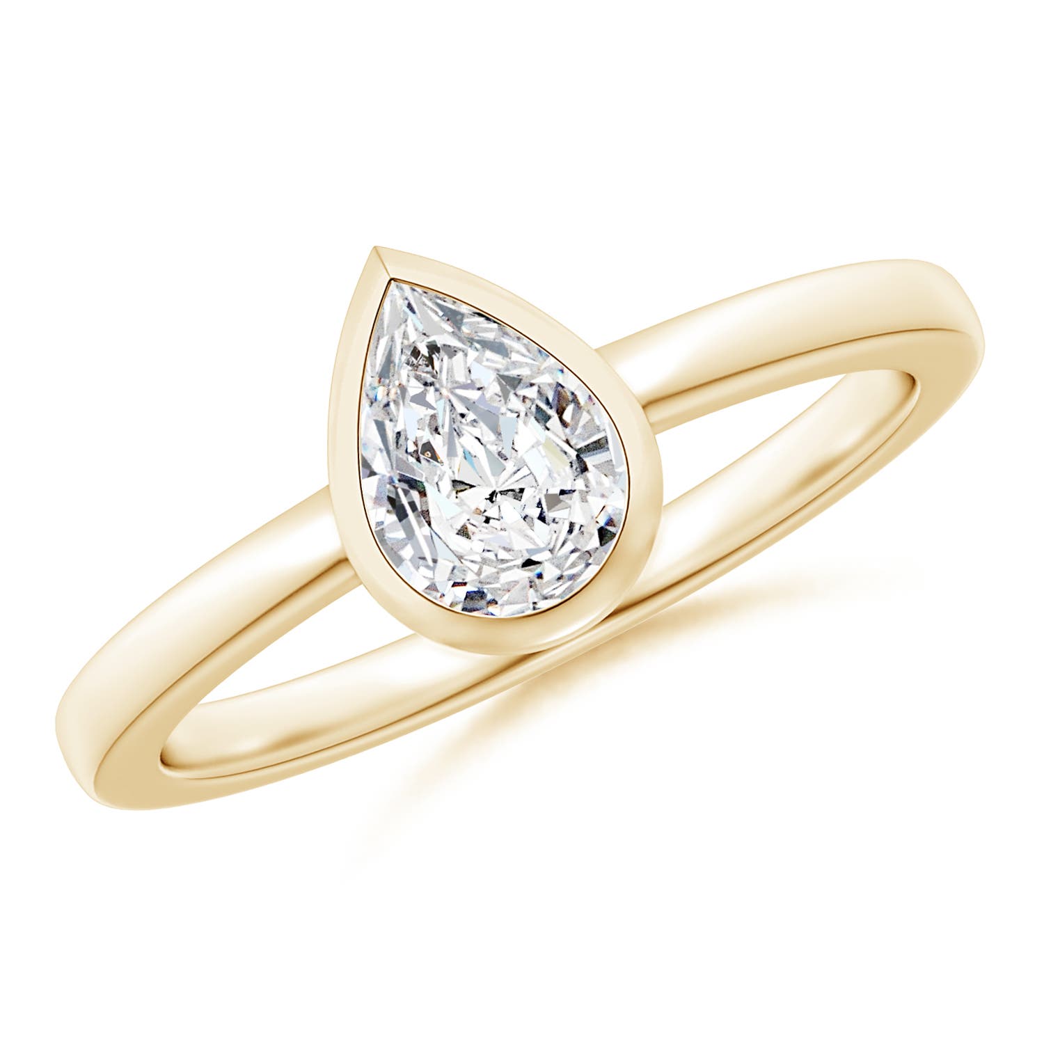 H, SI2 / 0.71 CT / 14 KT Yellow Gold