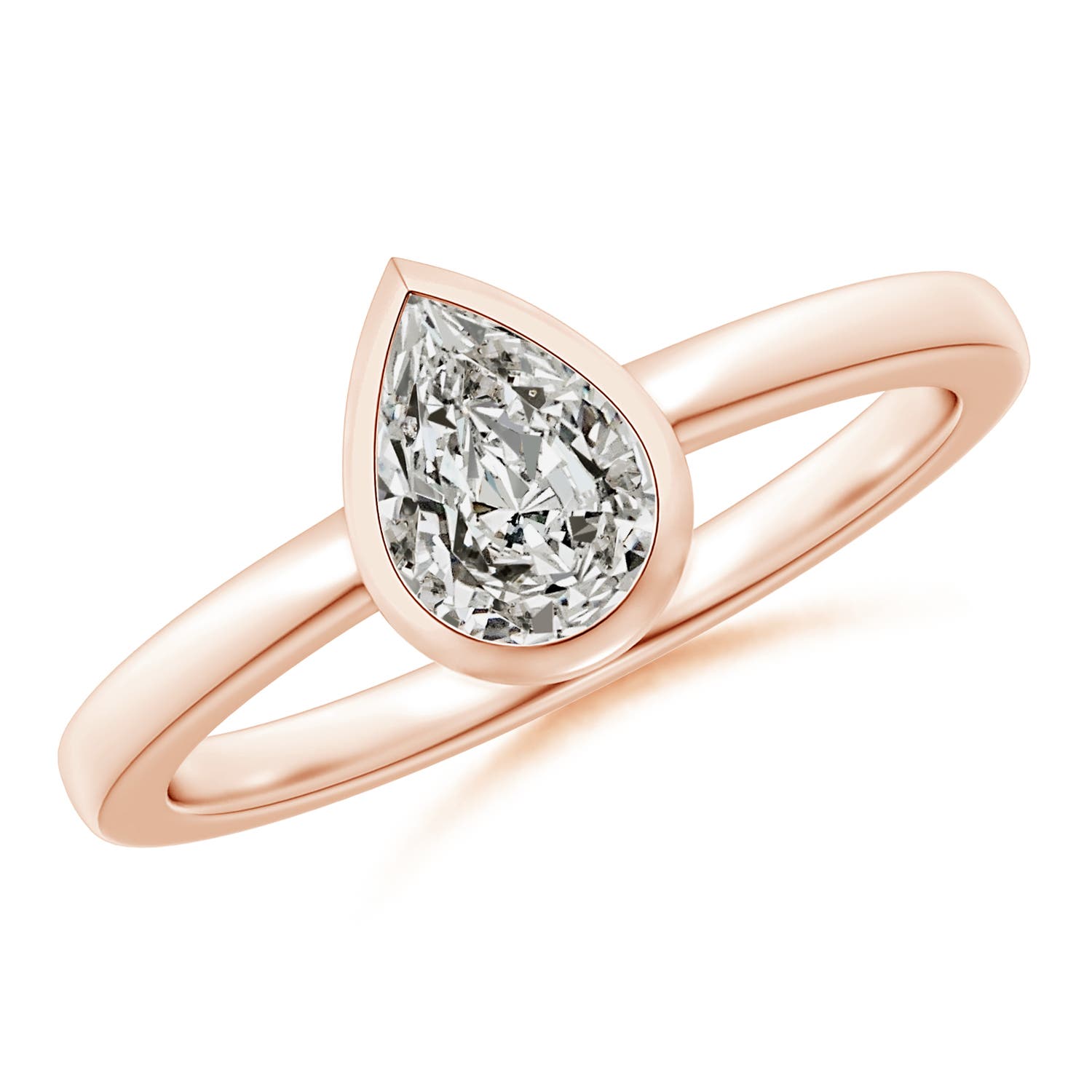 K, I3 / 0.71 CT / 14 KT Rose Gold