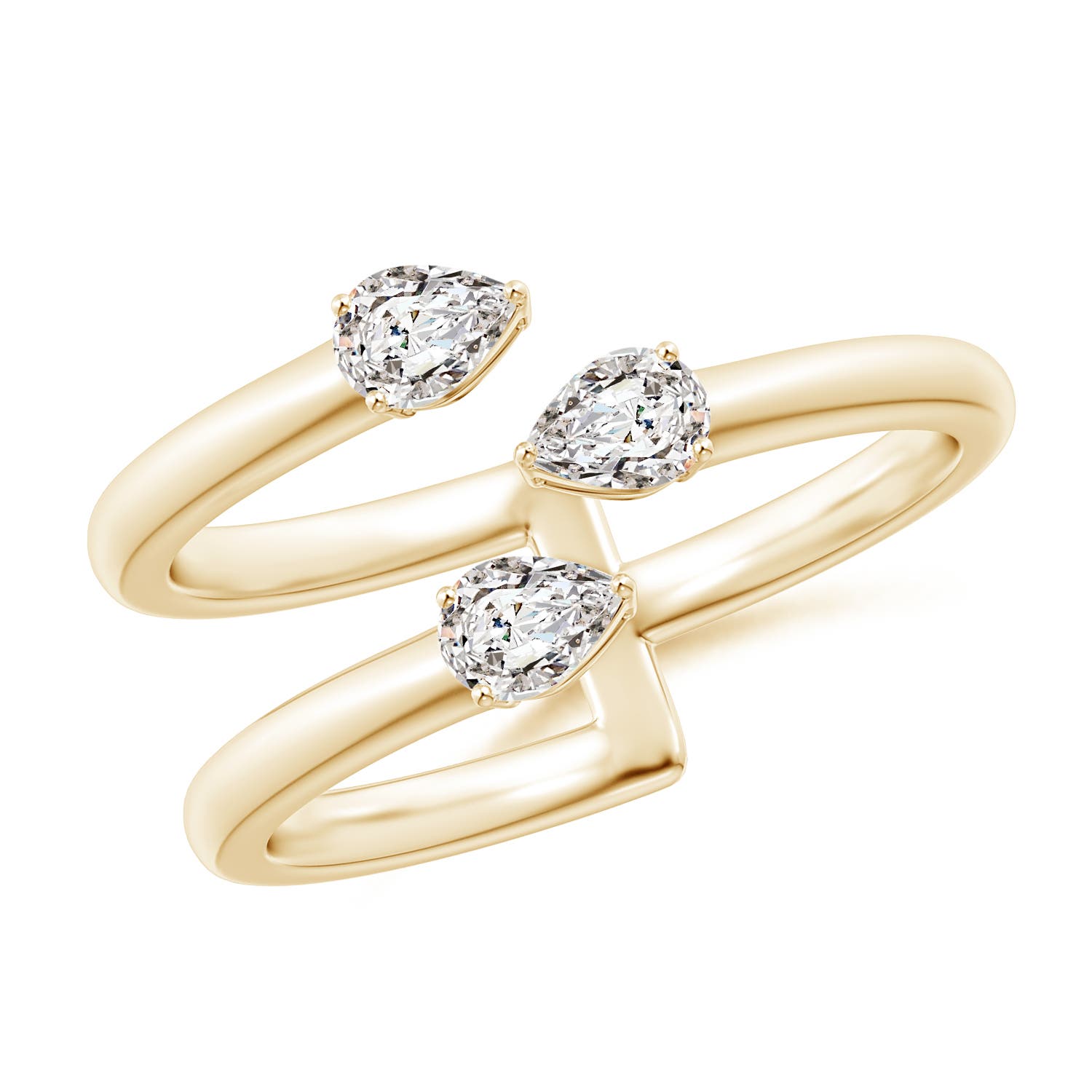 I-J, I1-I2 / 0.63 CT / 14 KT Yellow Gold