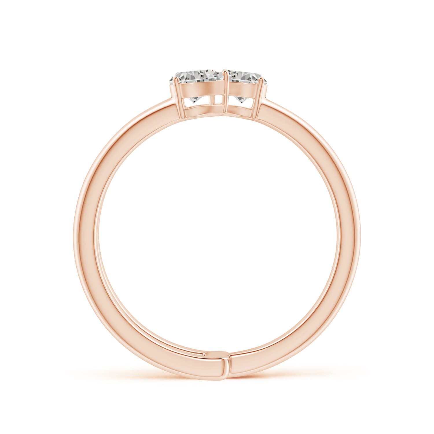 K, I3 / 0.63 CT / 14 KT Rose Gold