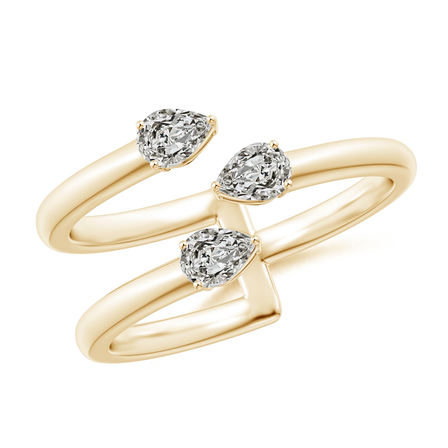 K, I3 / 0.63 CT / 14 KT Yellow Gold