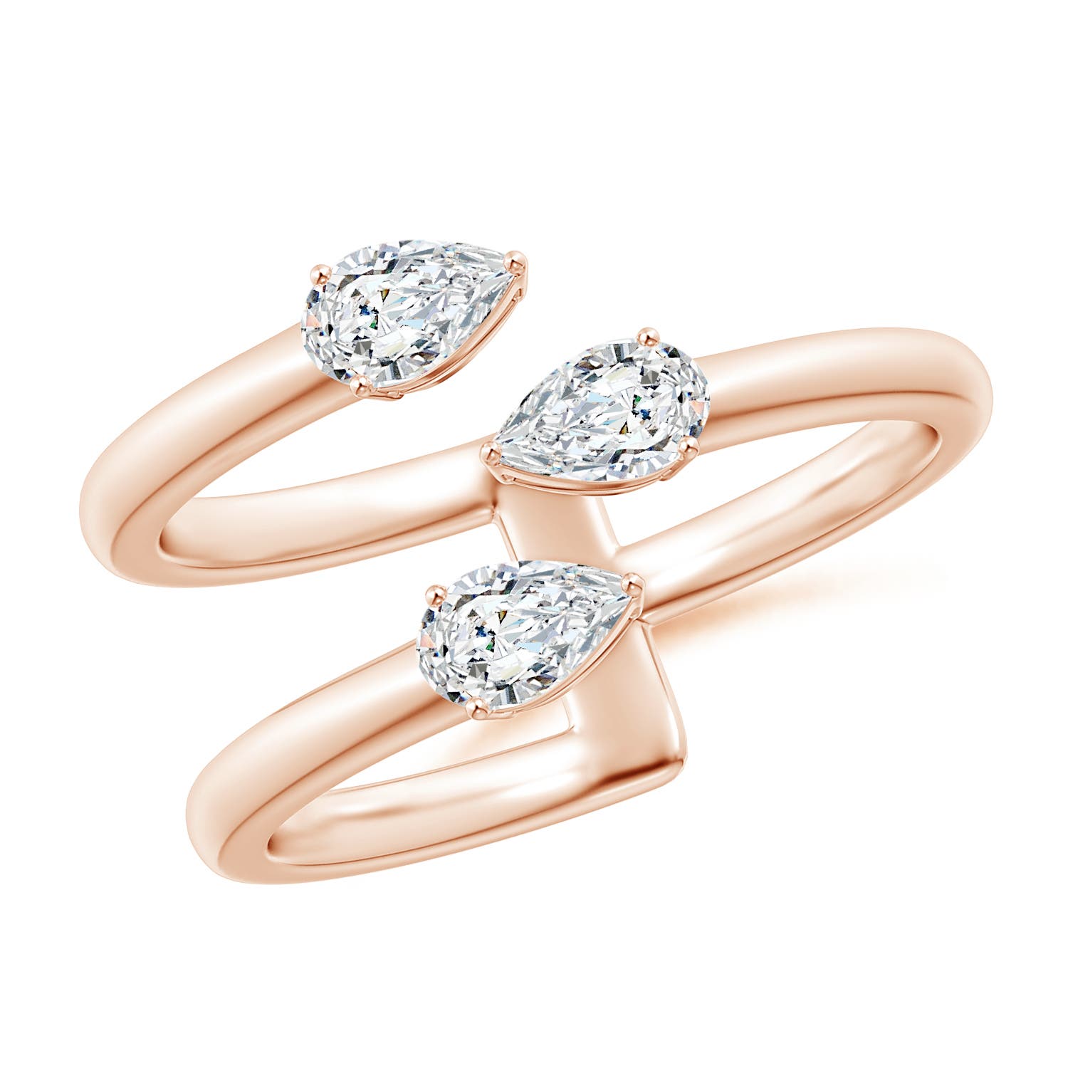 G, VS2 / 0.6 CT / 14 KT Rose Gold