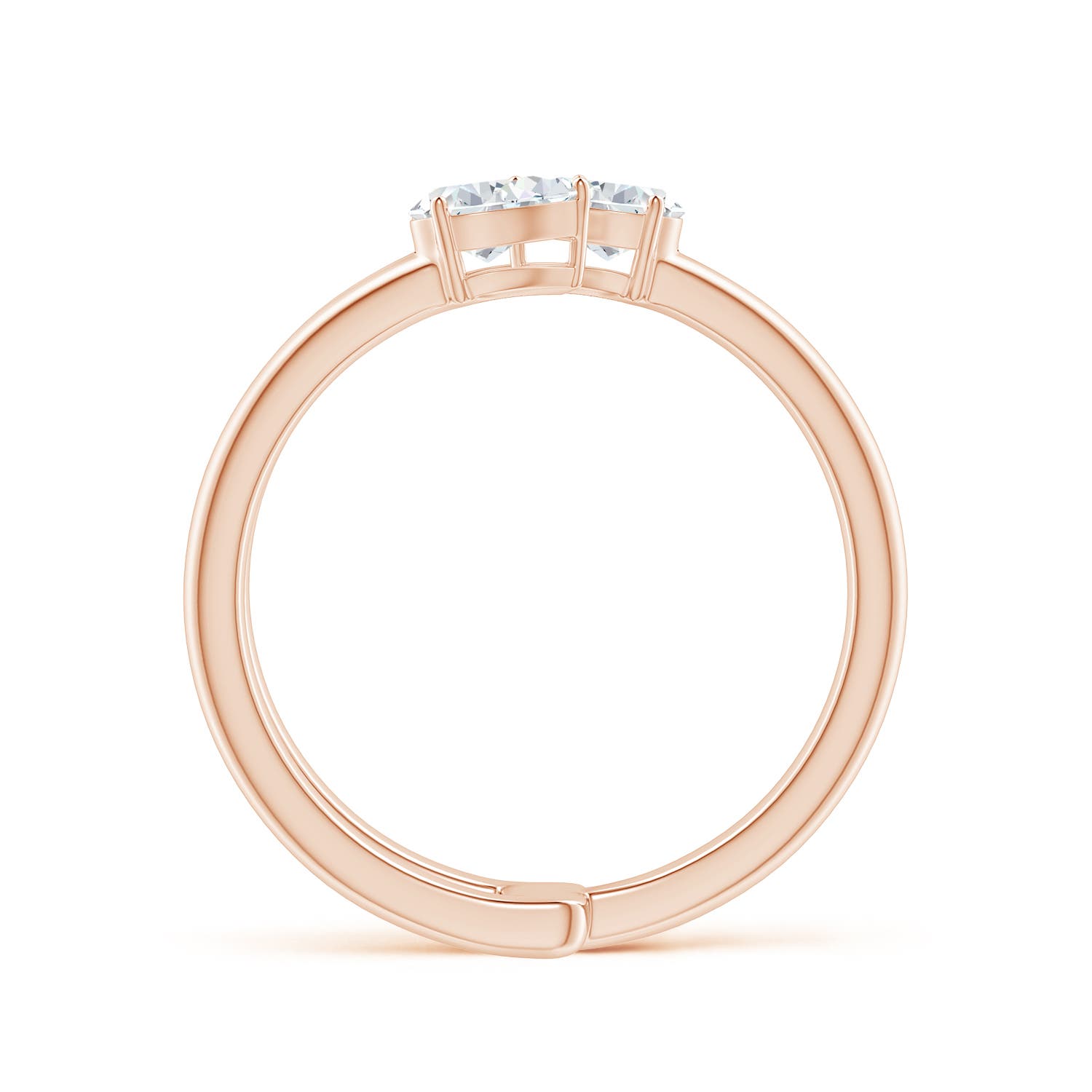 F-G, VS / 0.54 CT / 14 KT Rose Gold