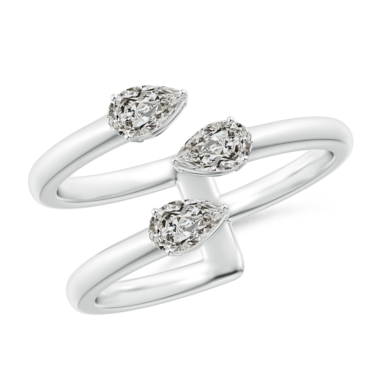 K, I3 / 0.6 CT / 14 KT White Gold