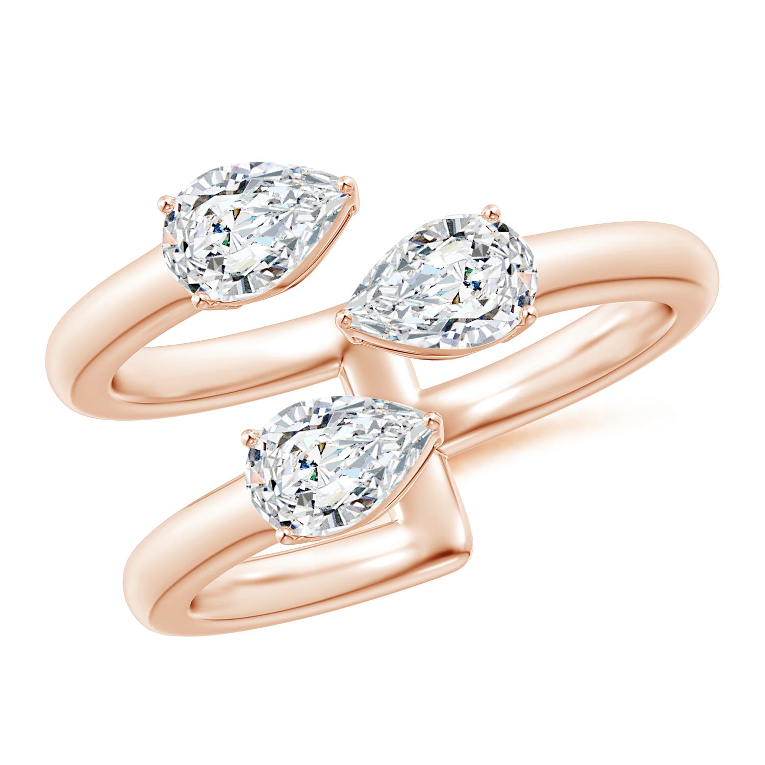 F-G, VS / 1.2 CT / 14 KT Rose Gold