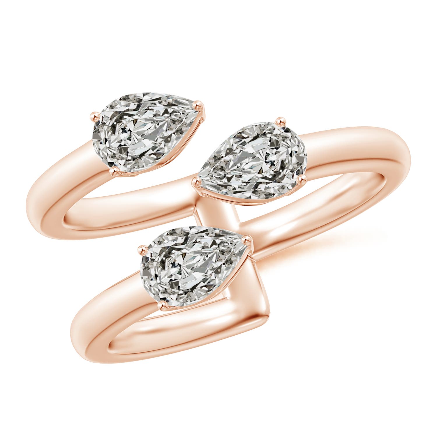 K, I3 / 1.2 CT / 14 KT Rose Gold