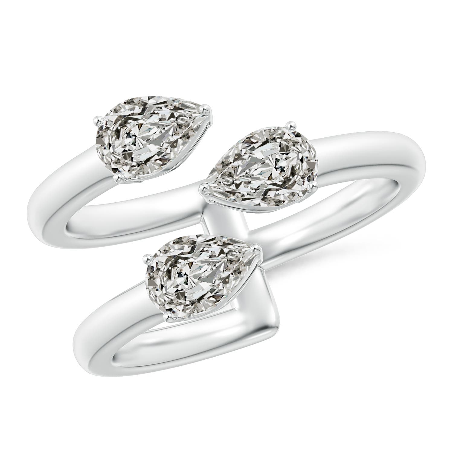 K, I3 / 1.2 CT / 14 KT White Gold