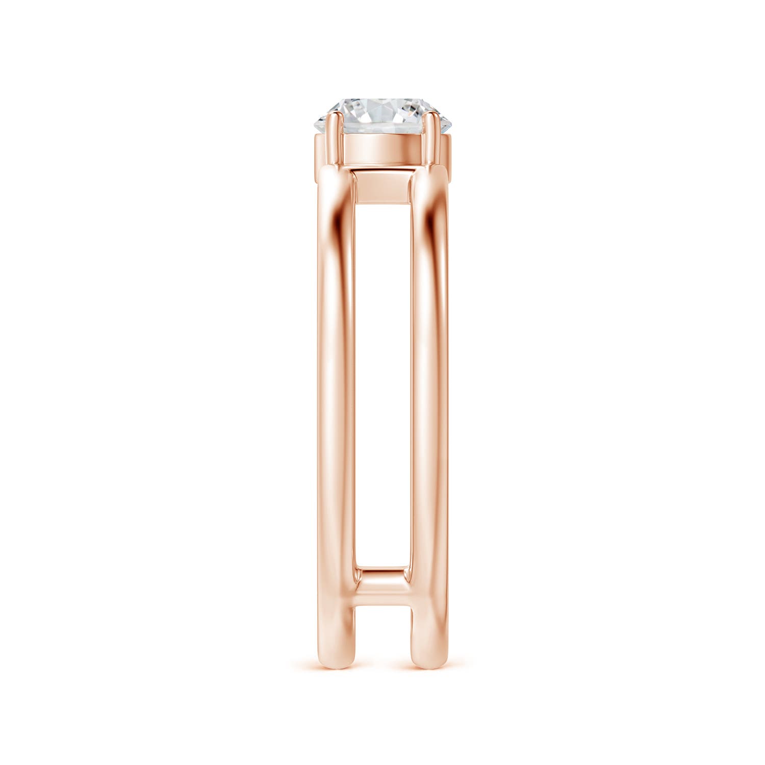 H, SI2 / 0.47 CT / 14 KT Rose Gold