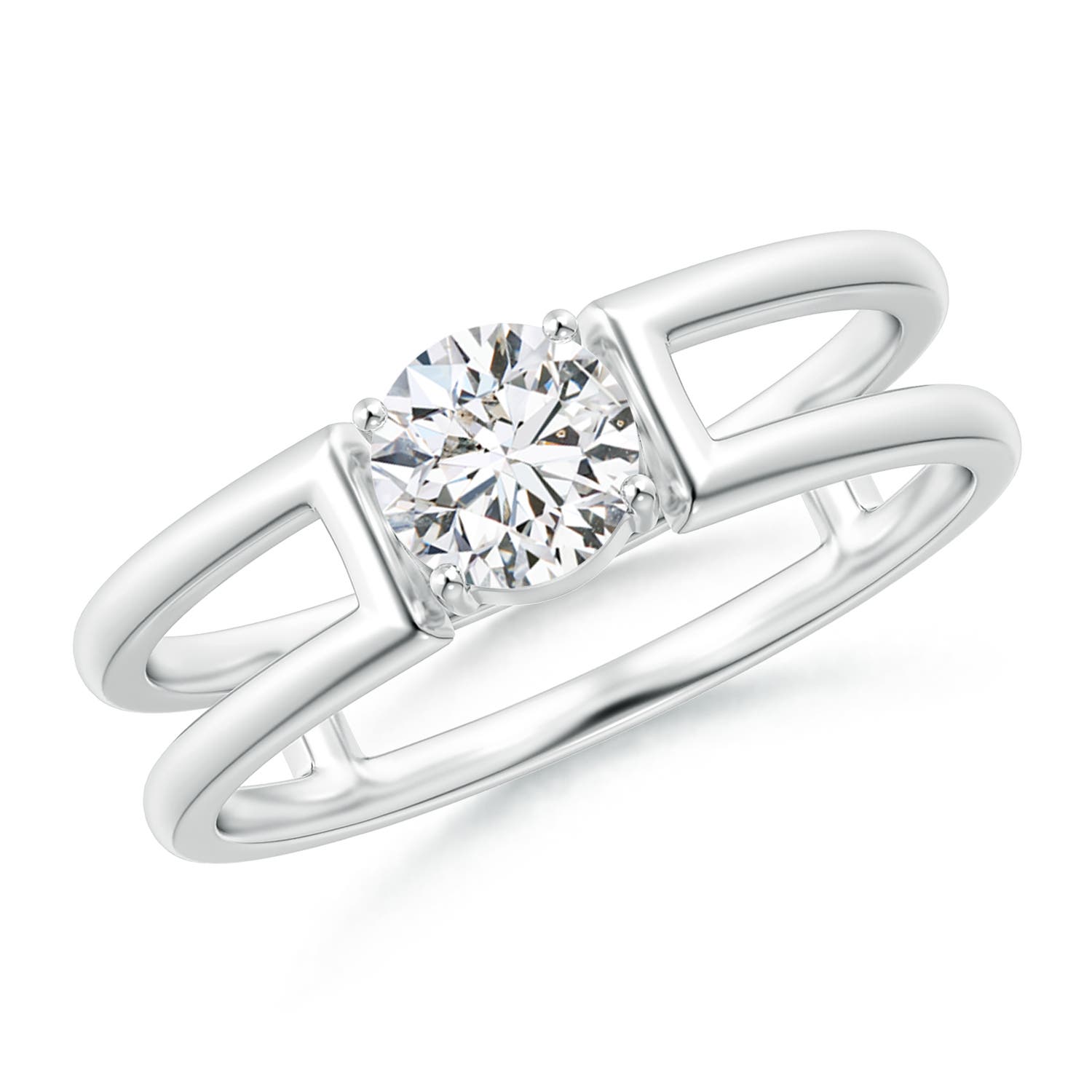 H, SI2 / 0.47 CT / 14 KT White Gold