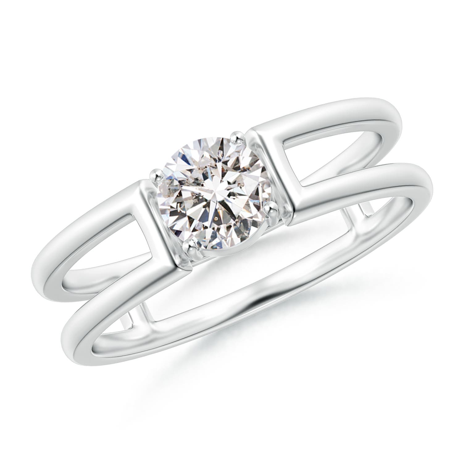 I-J, I1-I2 / 0.47 CT / 14 KT White Gold