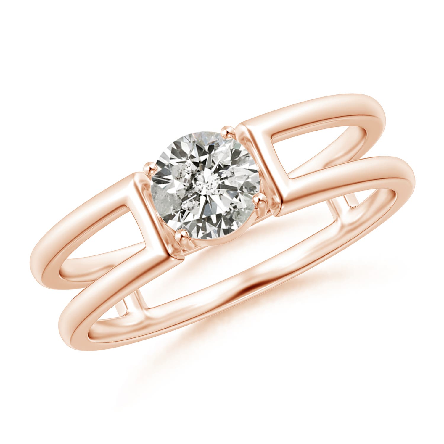 K, I3 / 0.47 CT / 14 KT Rose Gold