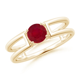 Round AA Ruby