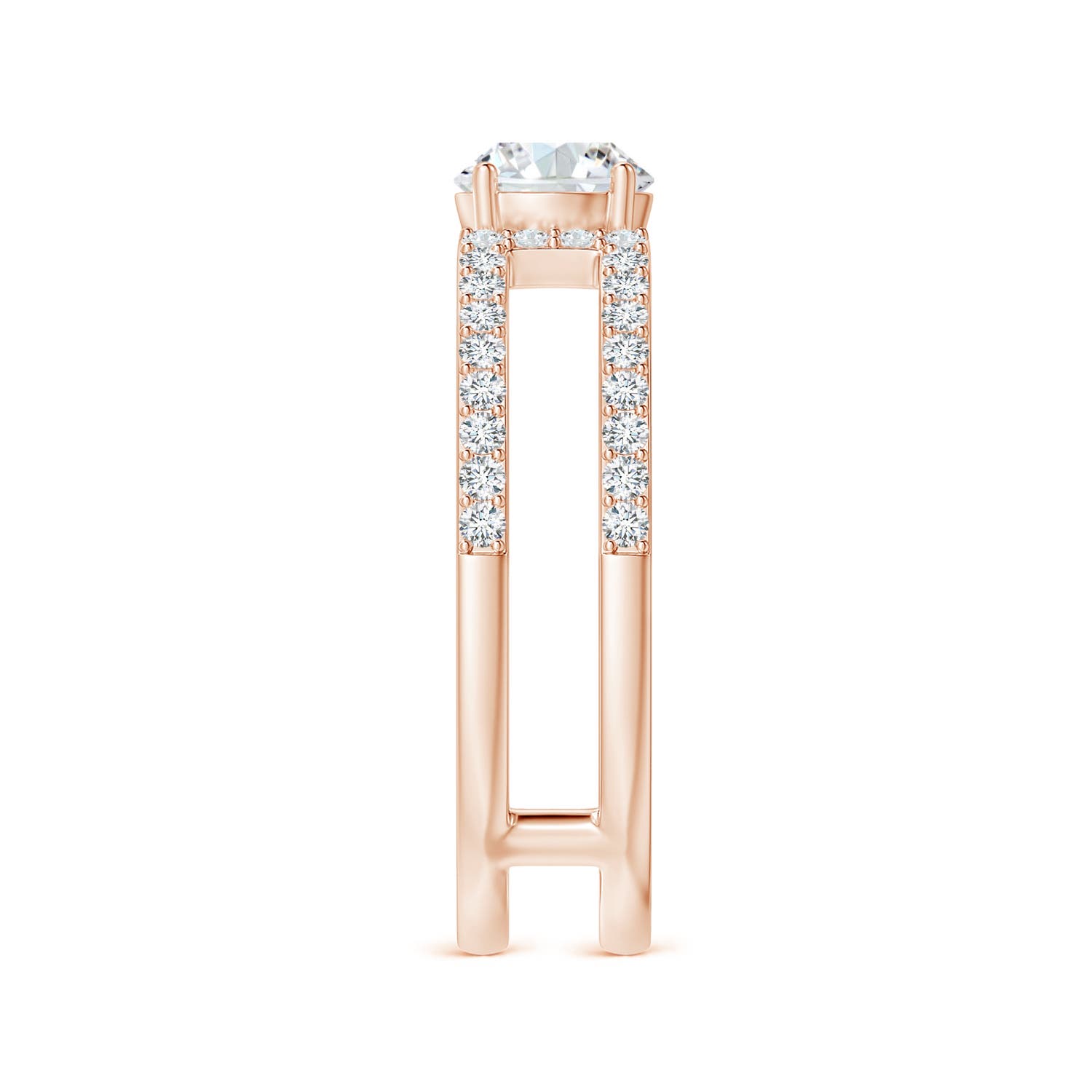 G, VS2 / 0.79 CT / 14 KT Rose Gold