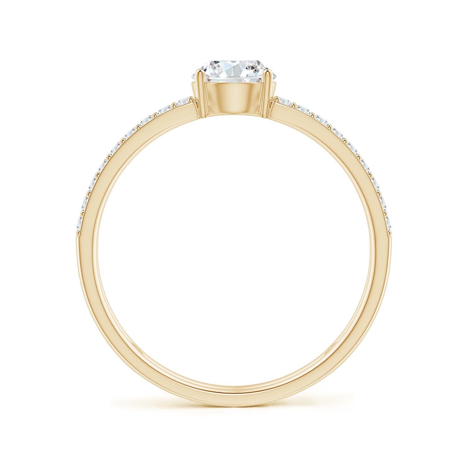 G, VS2 / 0.79 CT / 14 KT Yellow Gold