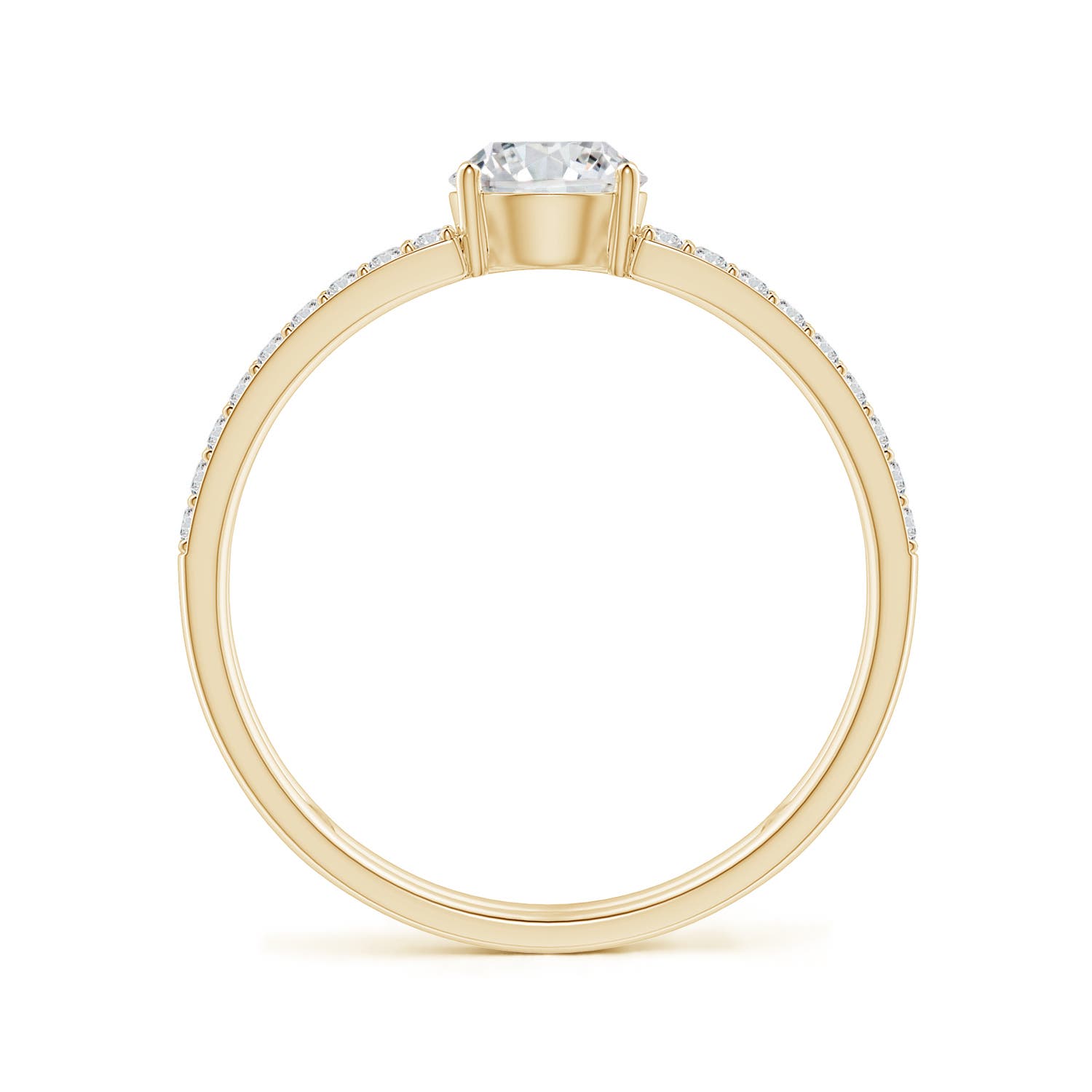 H, SI2 / 0.79 CT / 14 KT Yellow Gold